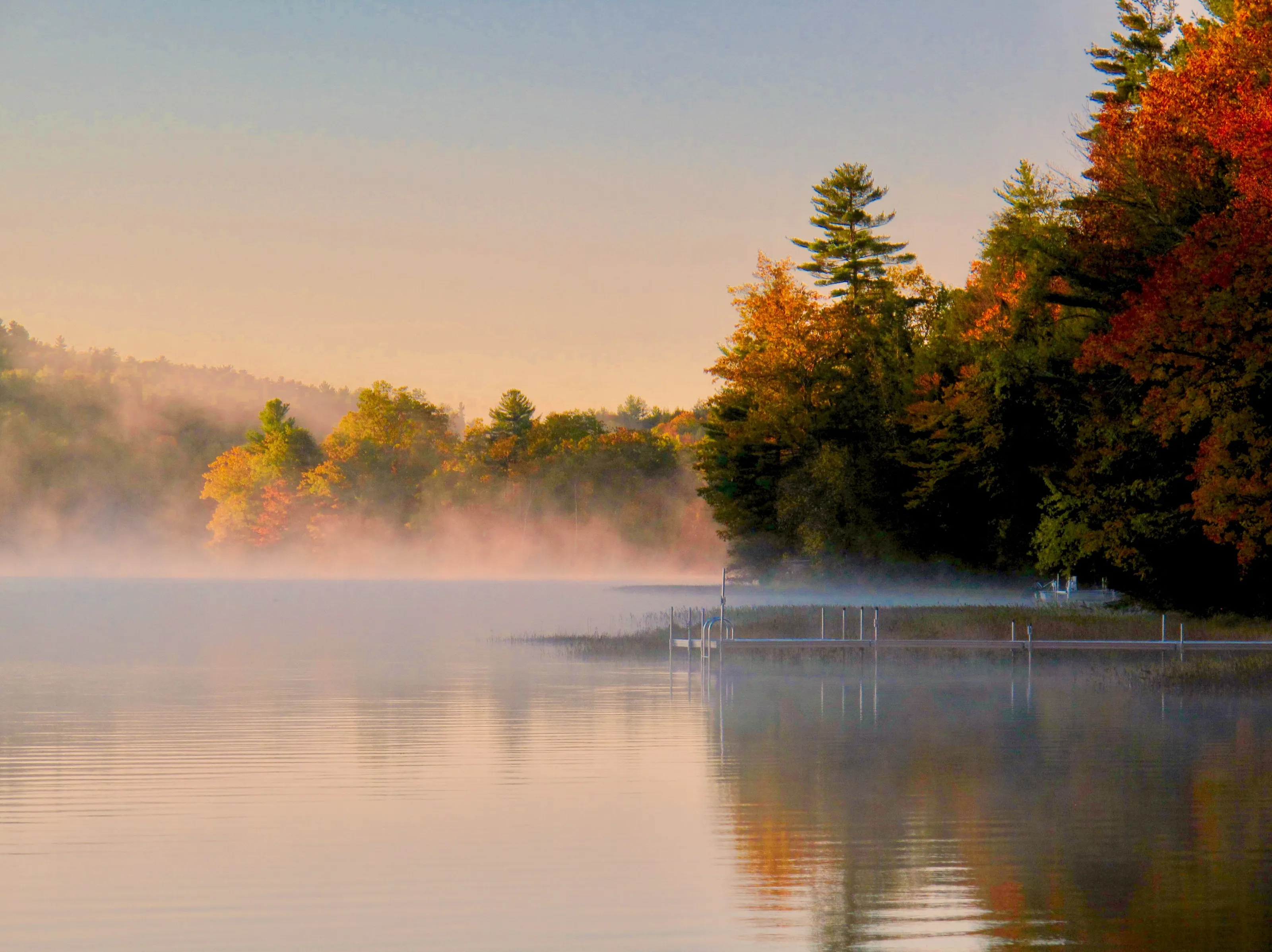 Misty Autumn Morning