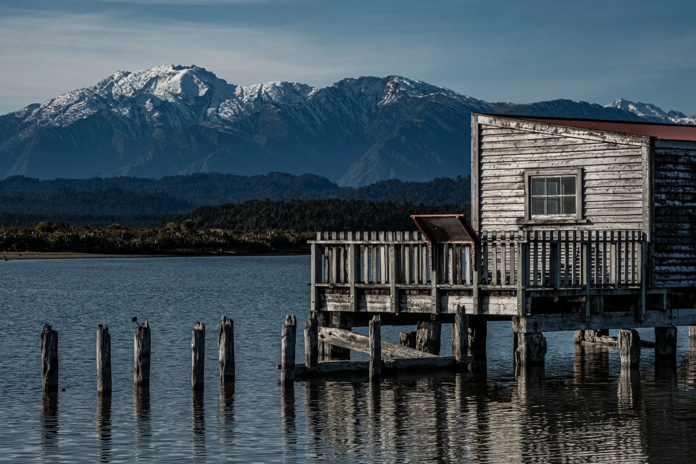 Shed on the water