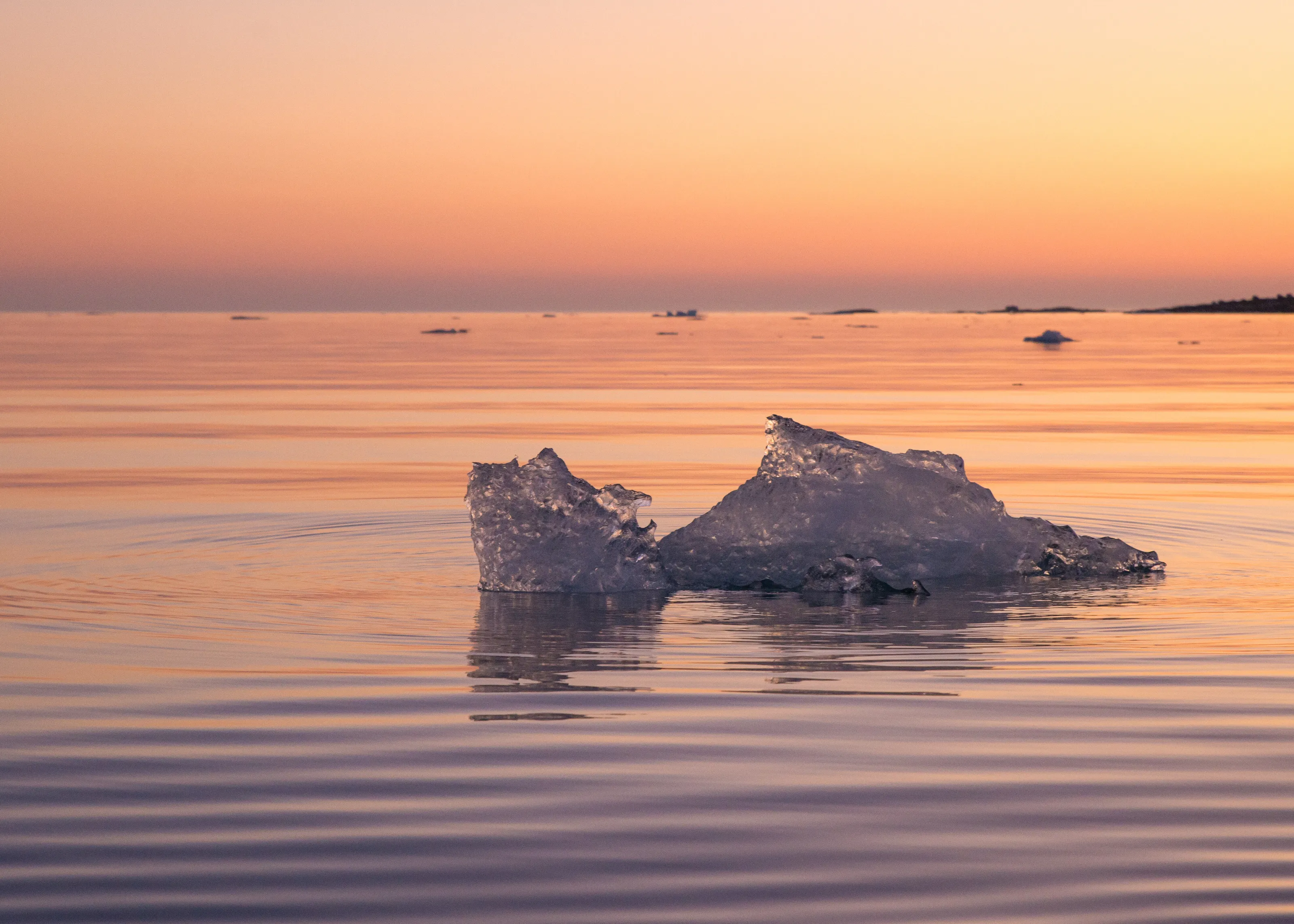 Ice and ripples