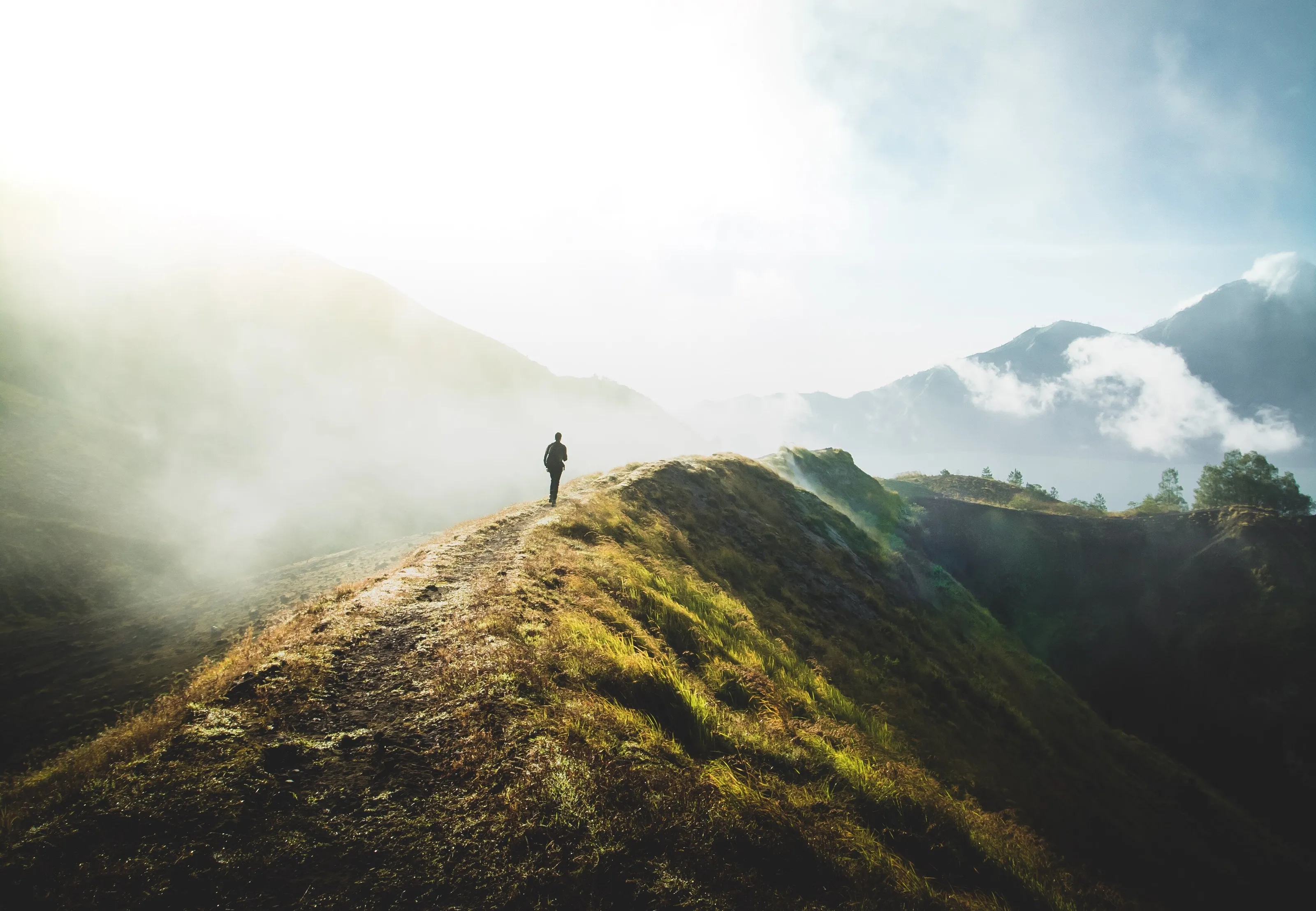 Into the mist of Mt. Batur