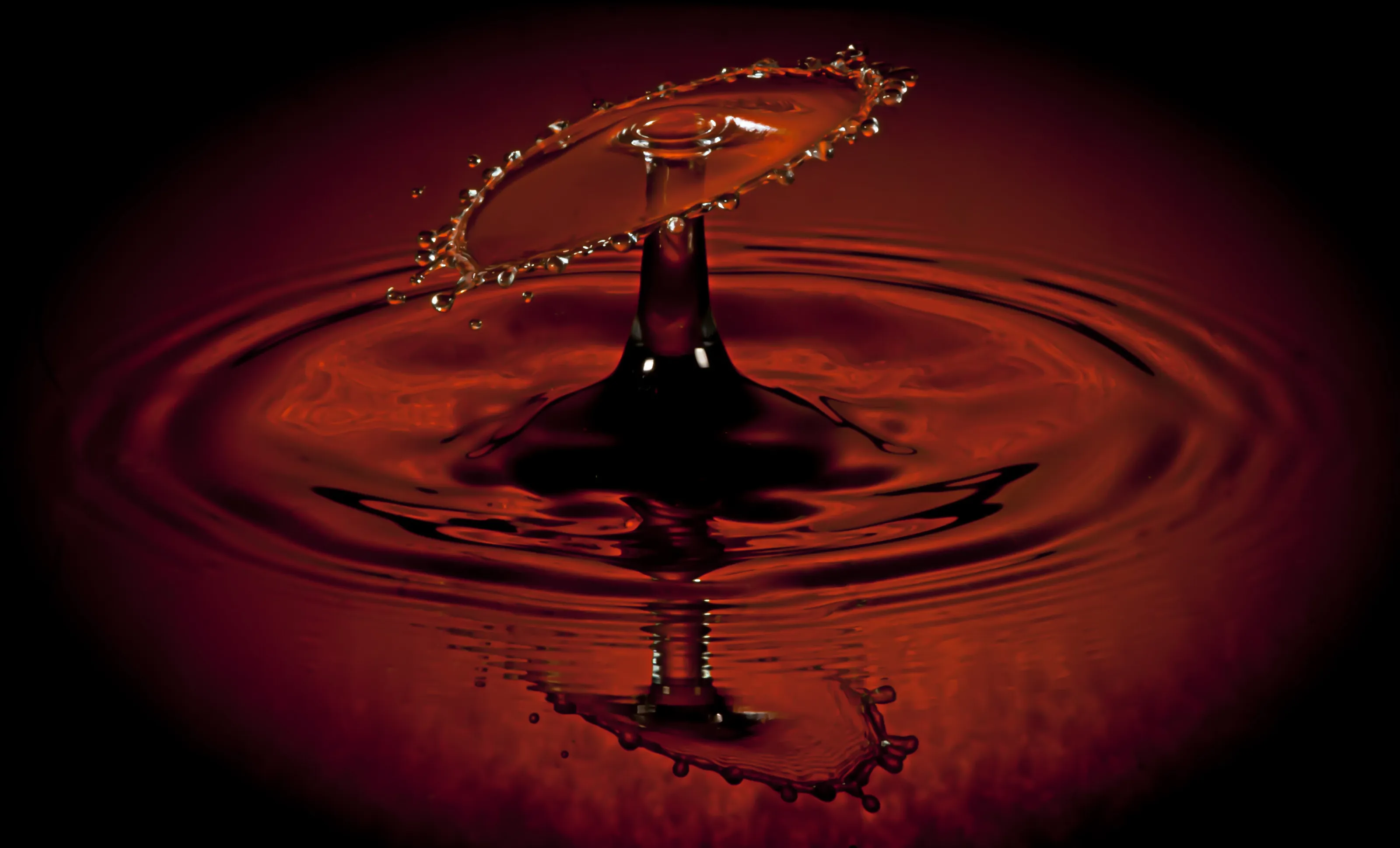 When water drop collide