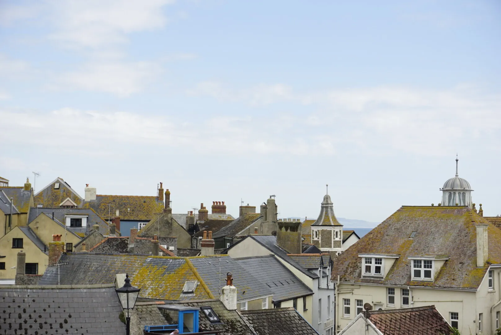 Rooftops of Lyme Regis