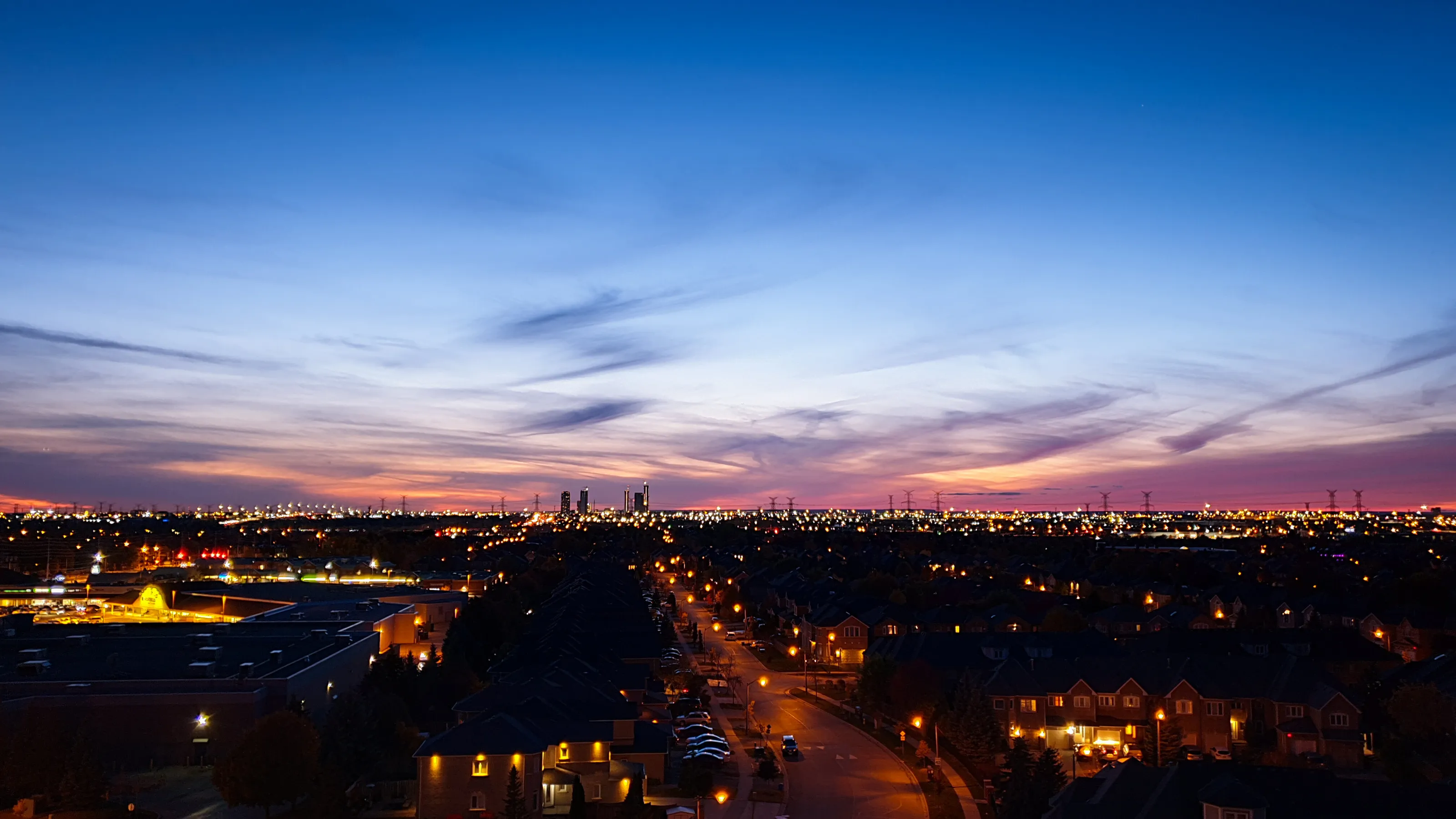 Toronto sunset...