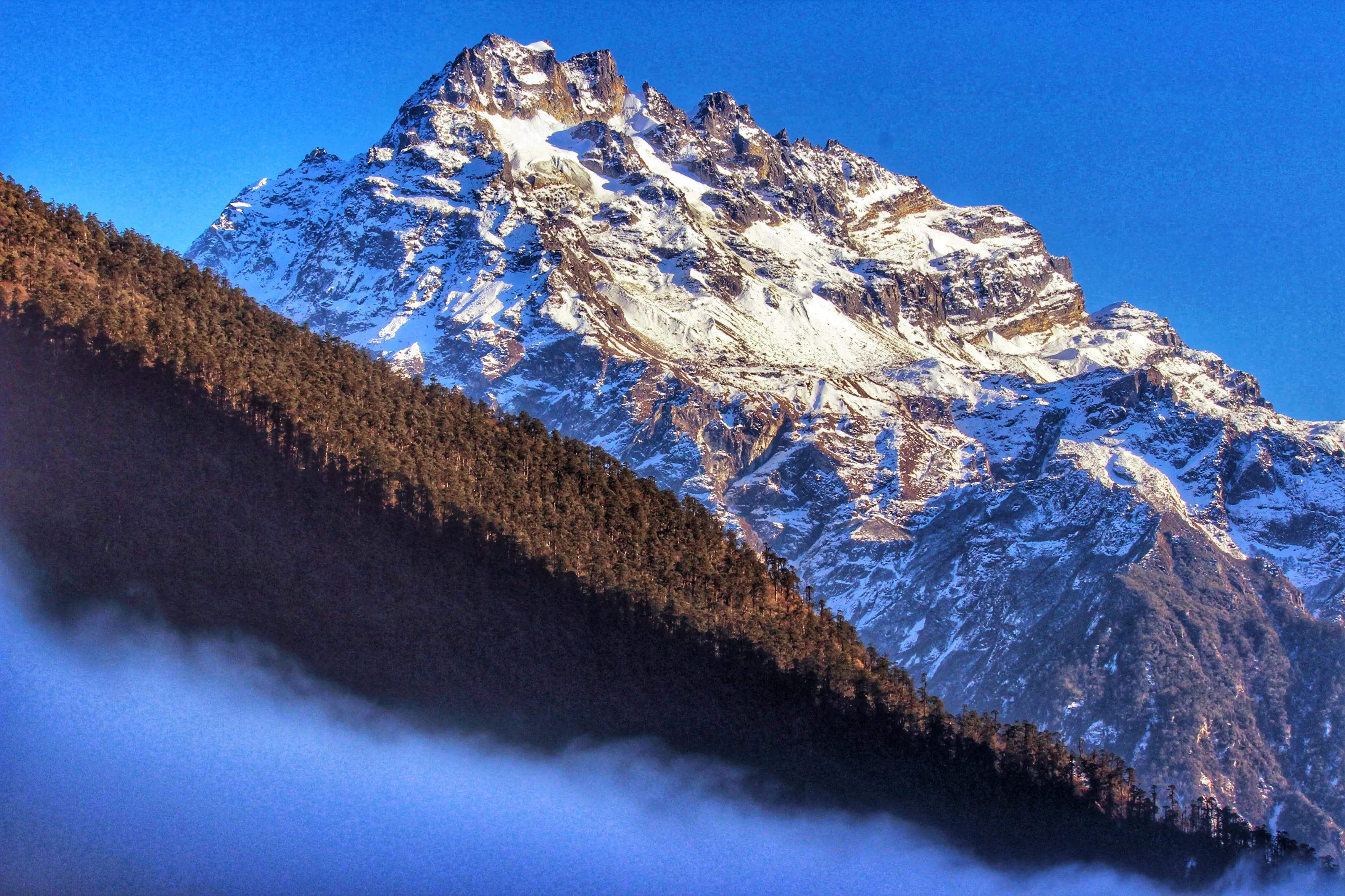 The peak