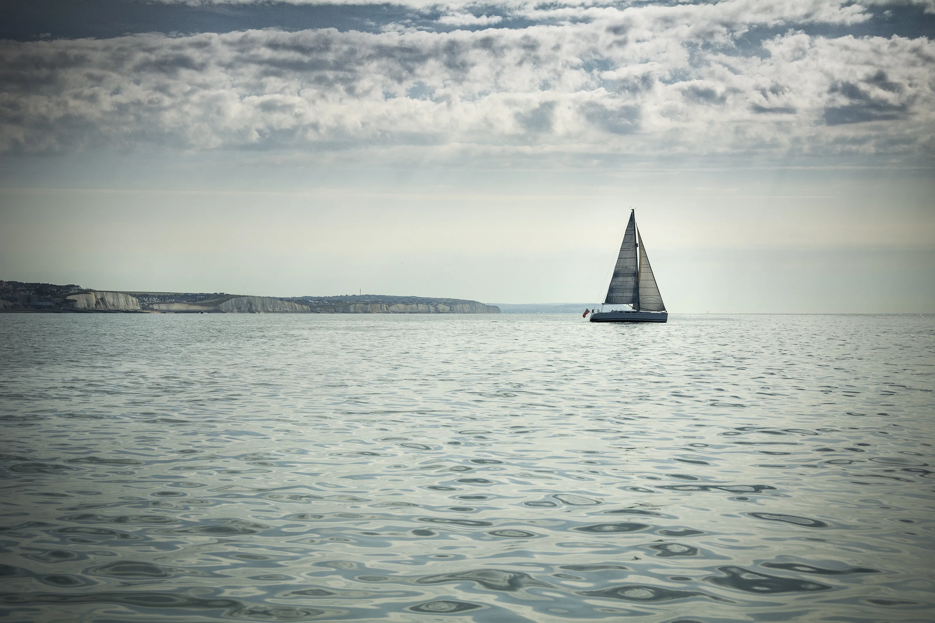 Off the coast of Brighton