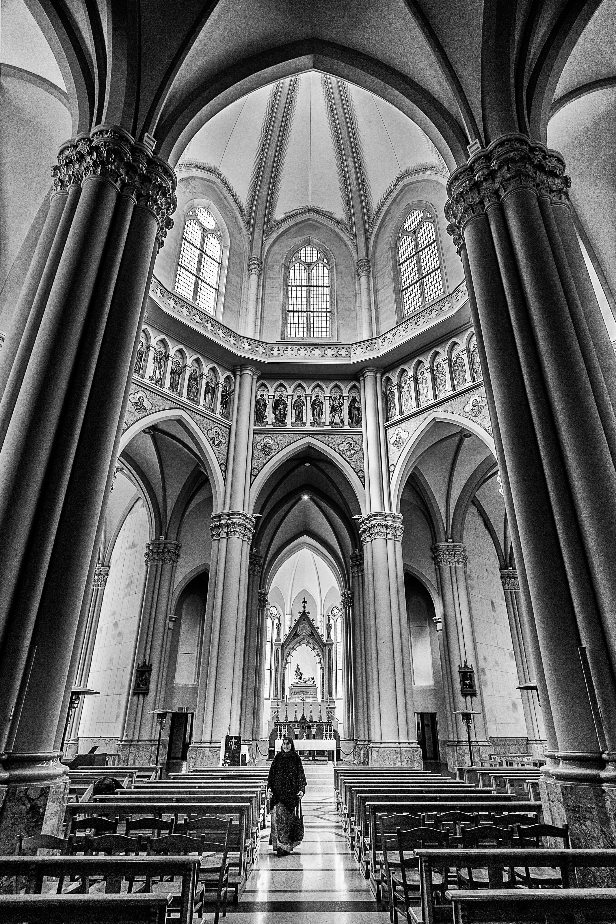 Architecture in black and white