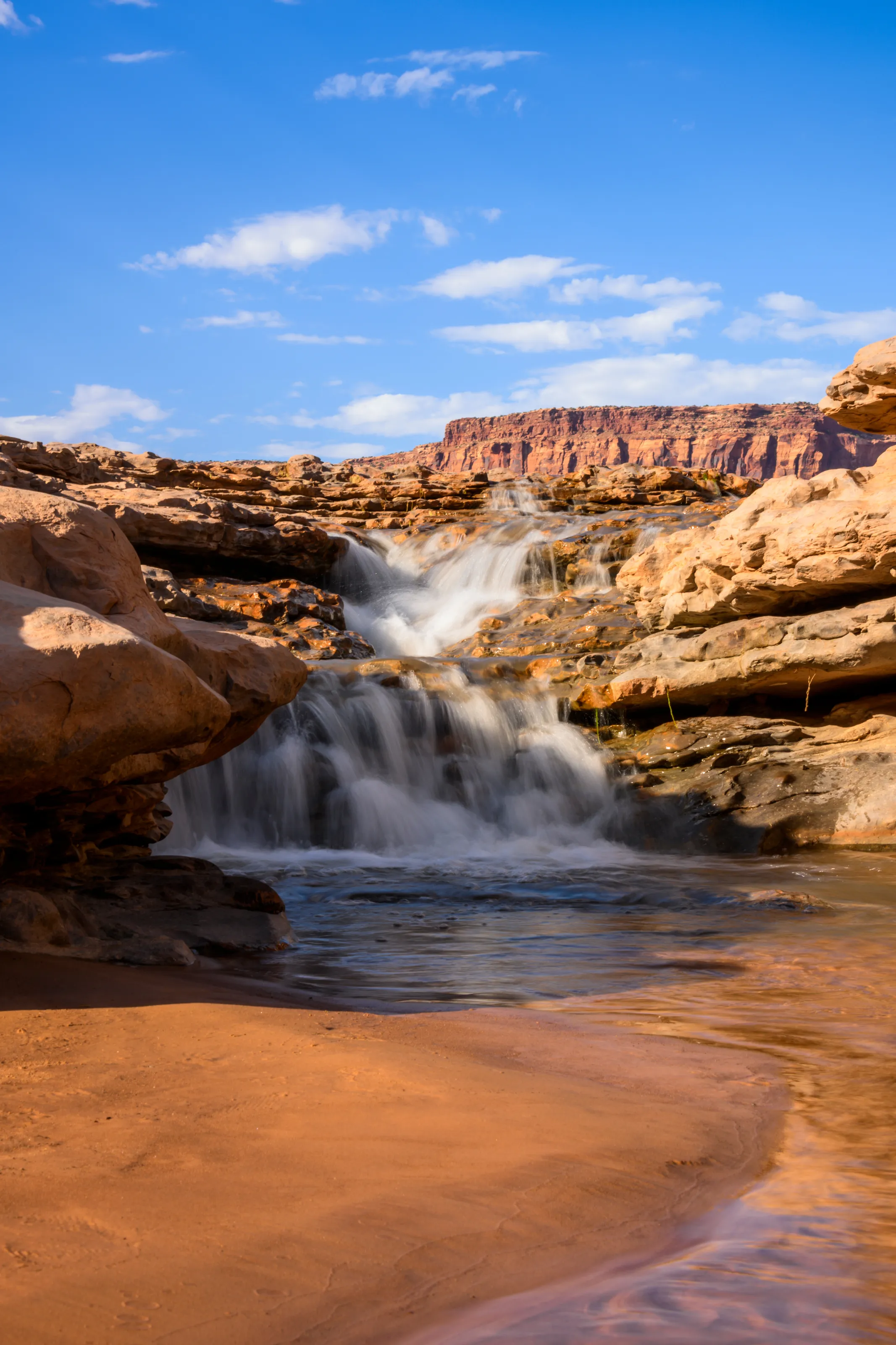 Canyonlands Waterfall Landscape