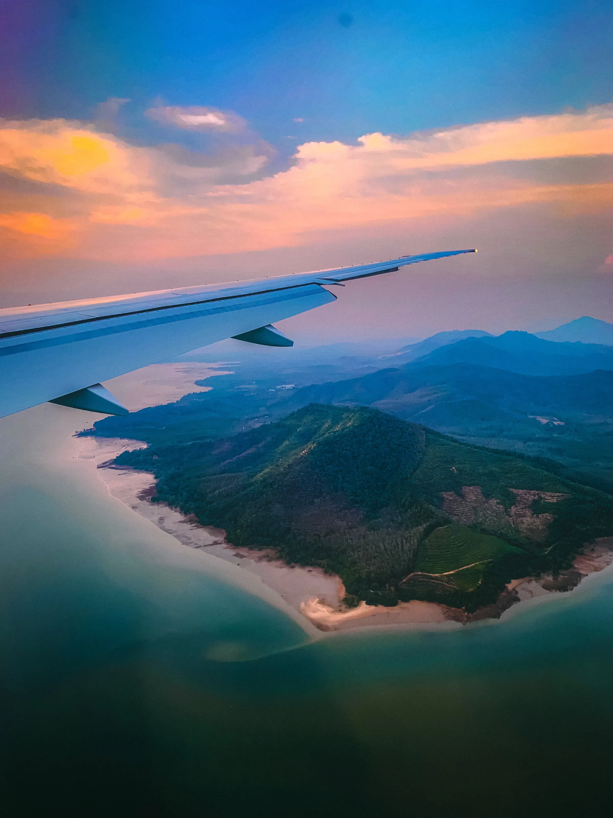 Last view of Thailand