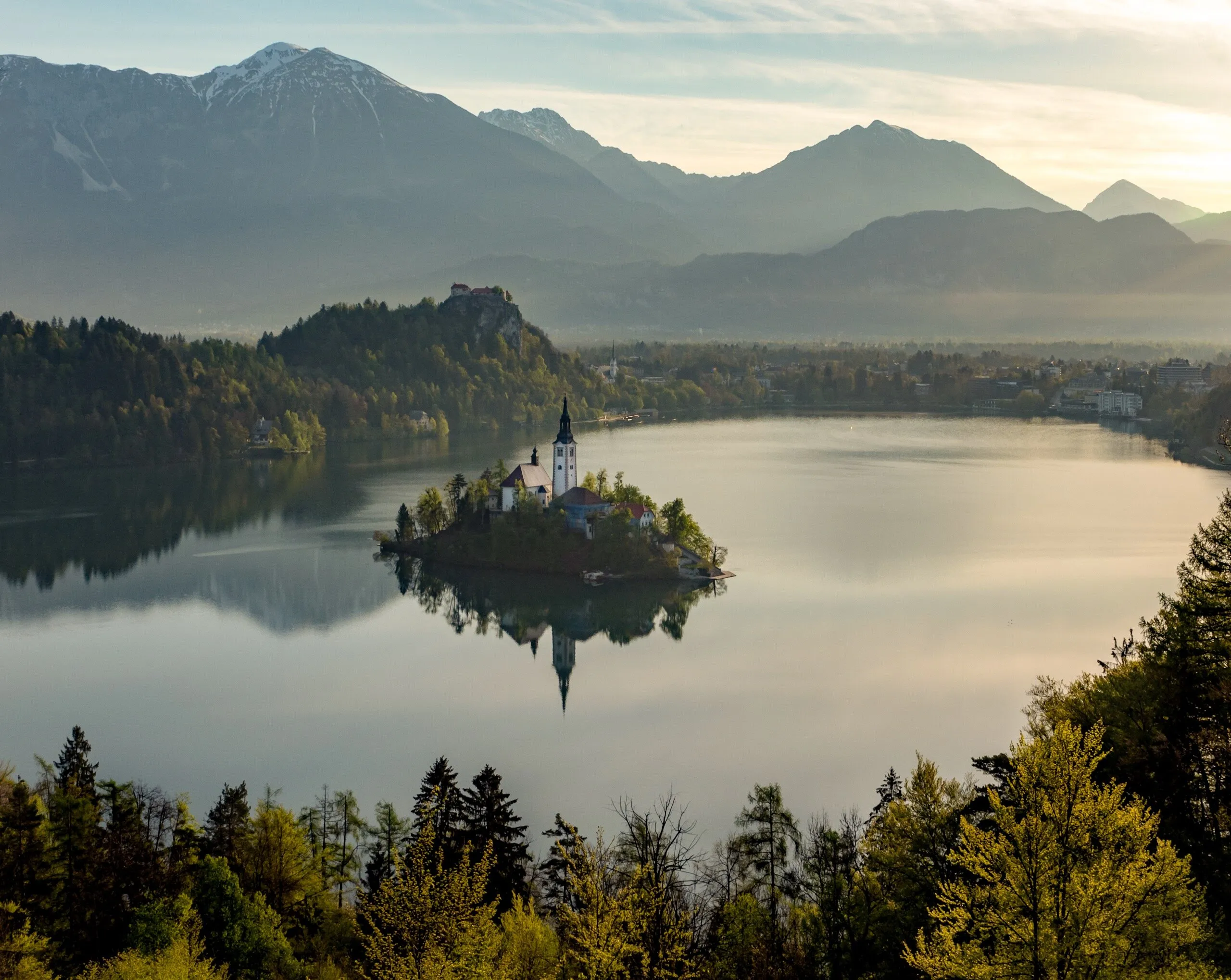 Lake Bled at Dawn