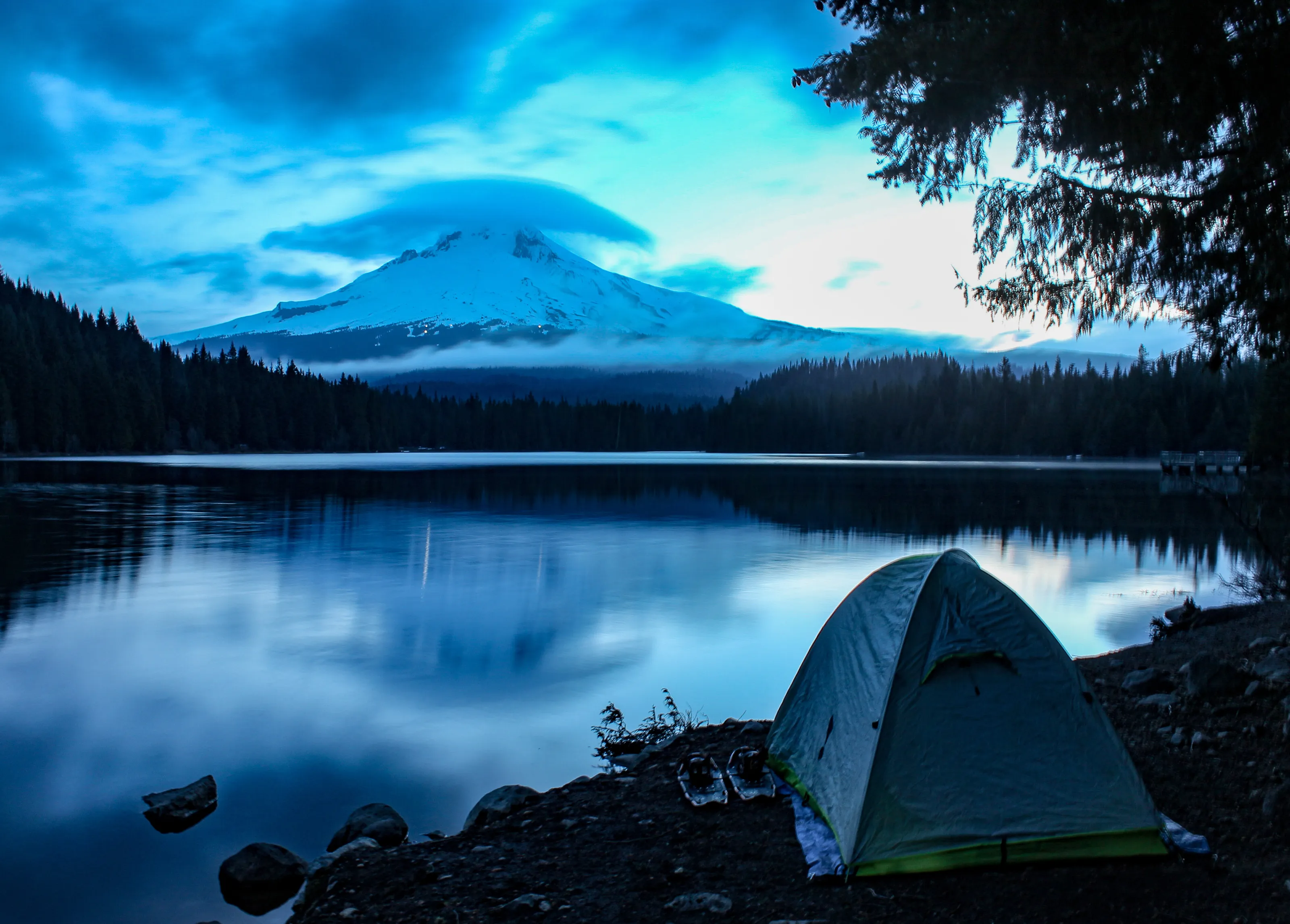 Morning Under the Mountain