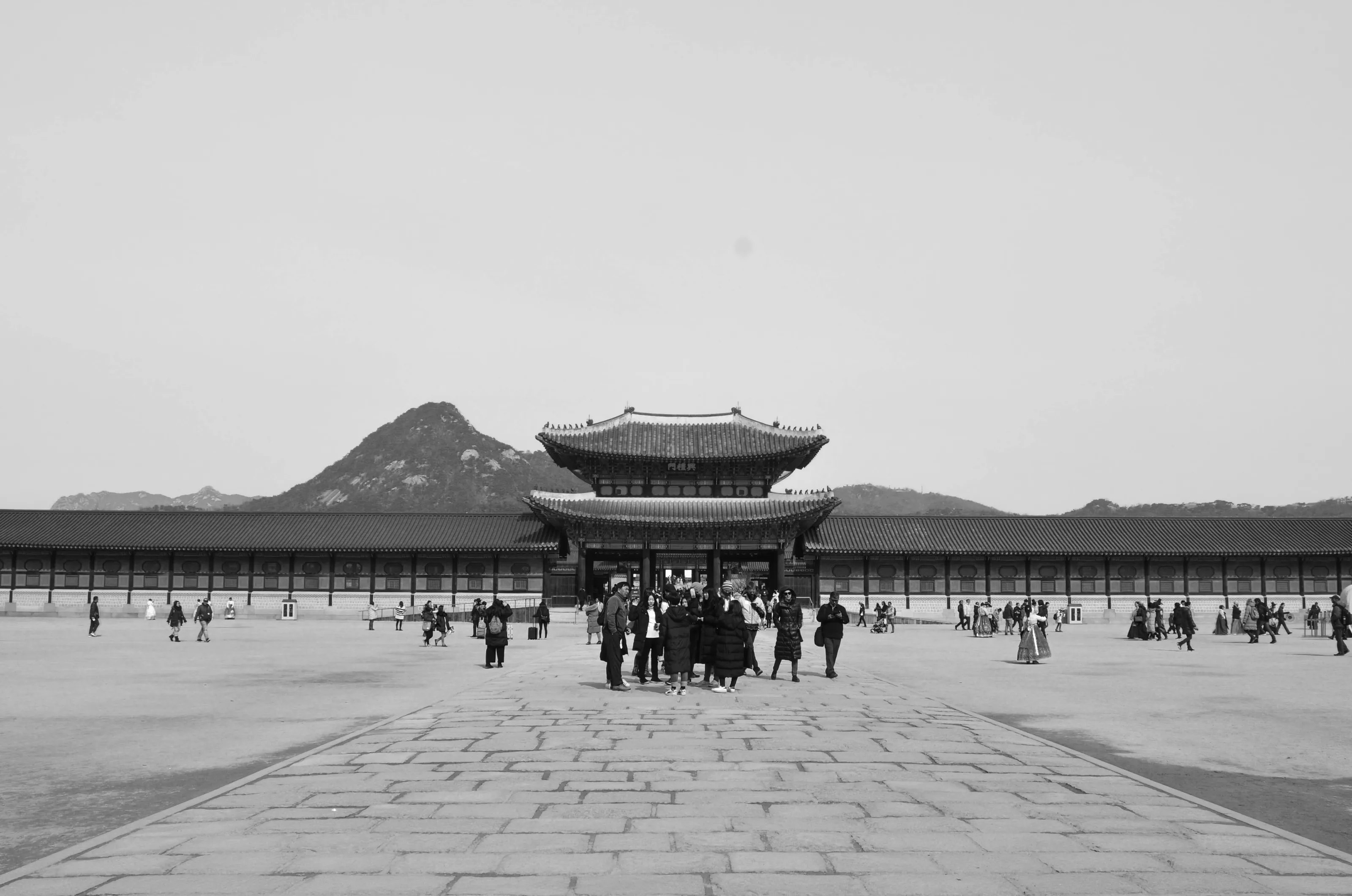 Gyeongbokgung Palace in Incheon, Korea