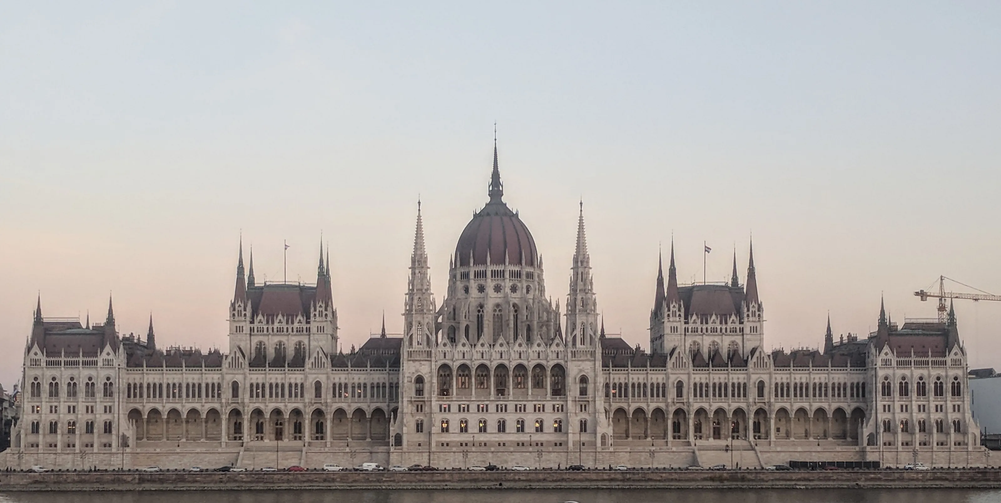 Dawn of All Saints on the Danube
