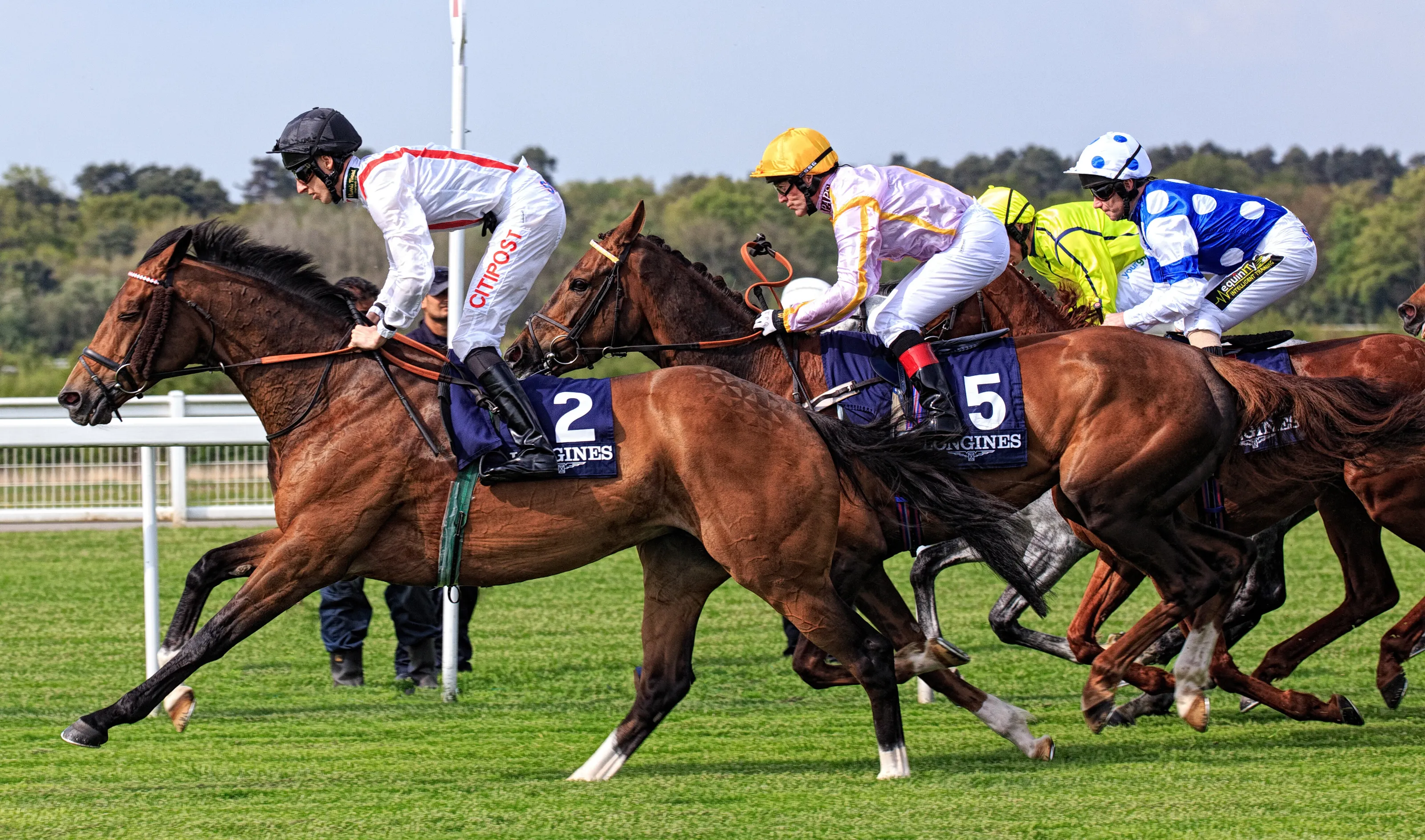 Past the winning post