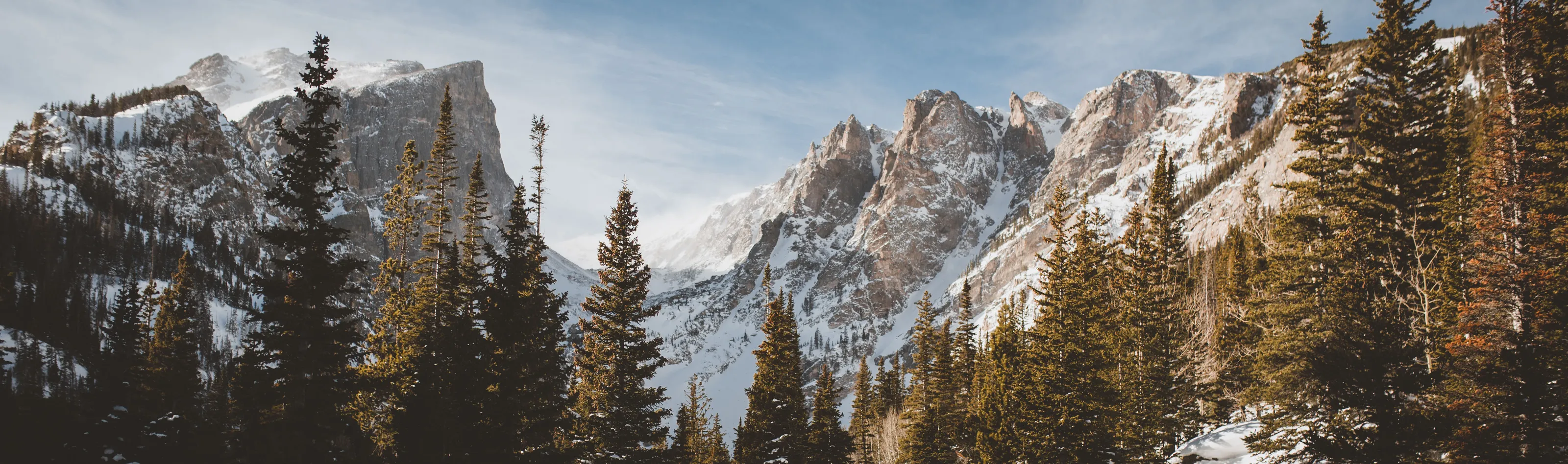 Rocky Mountain National Park in Winter