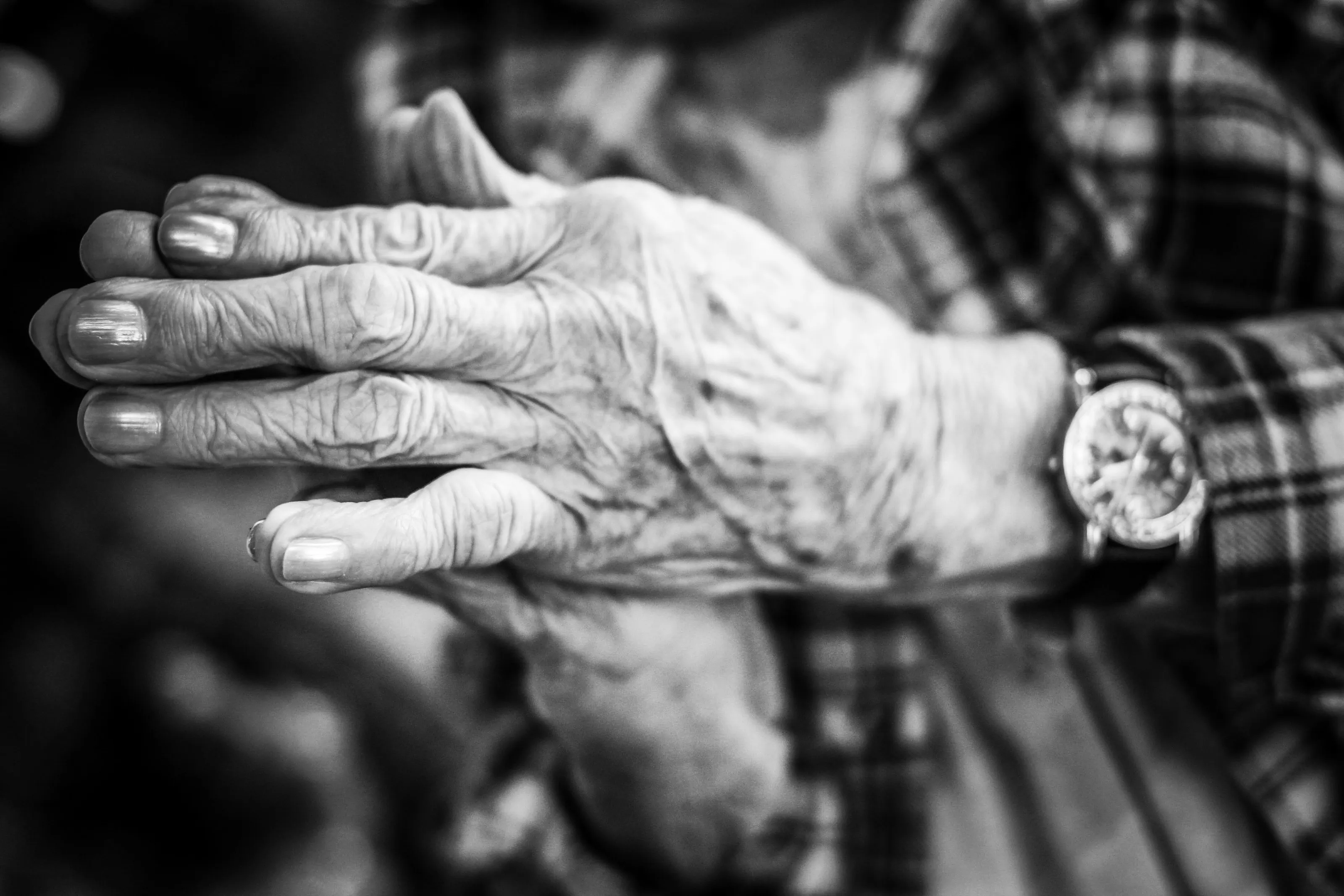 Grandma’s praying hands