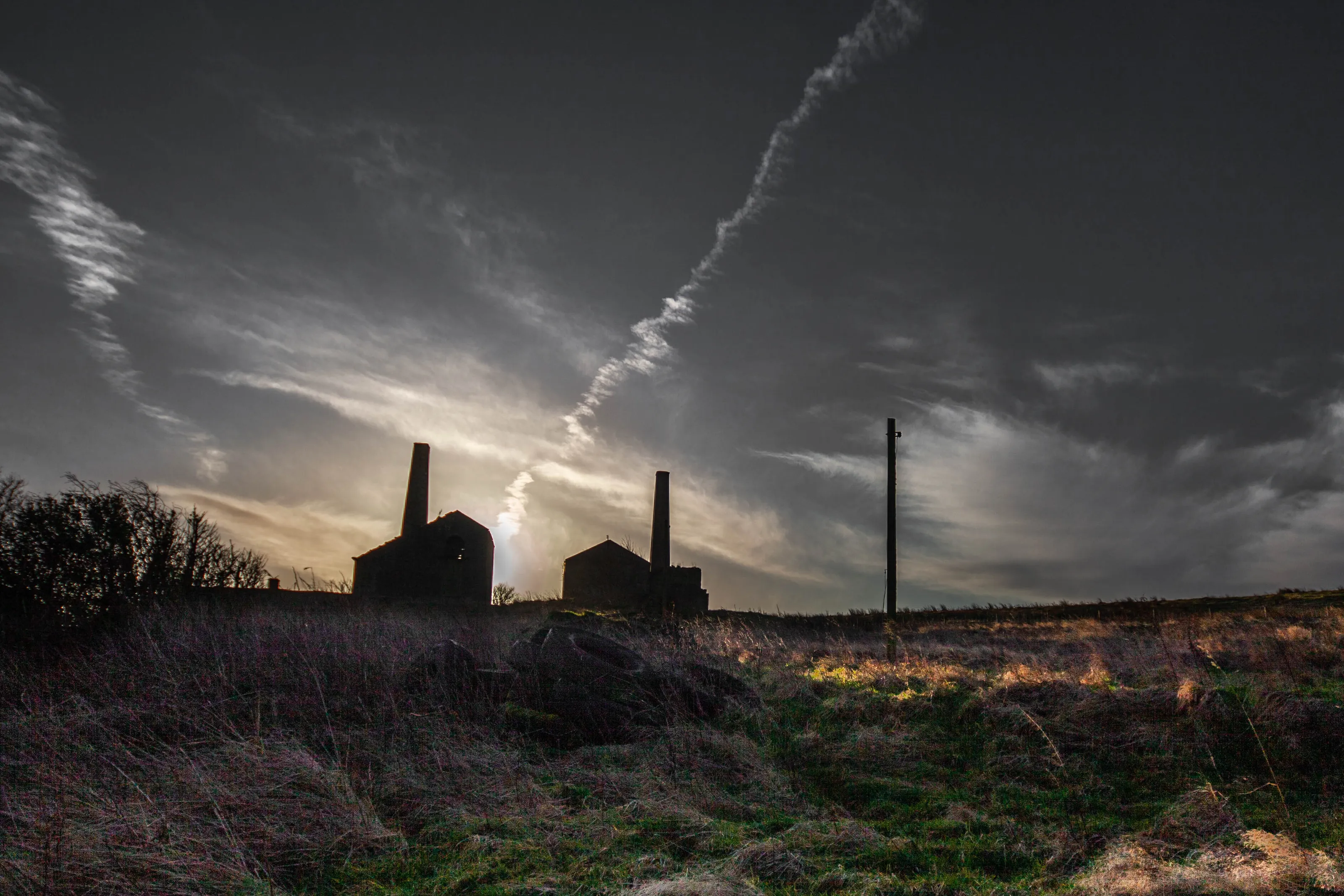 The old mine.