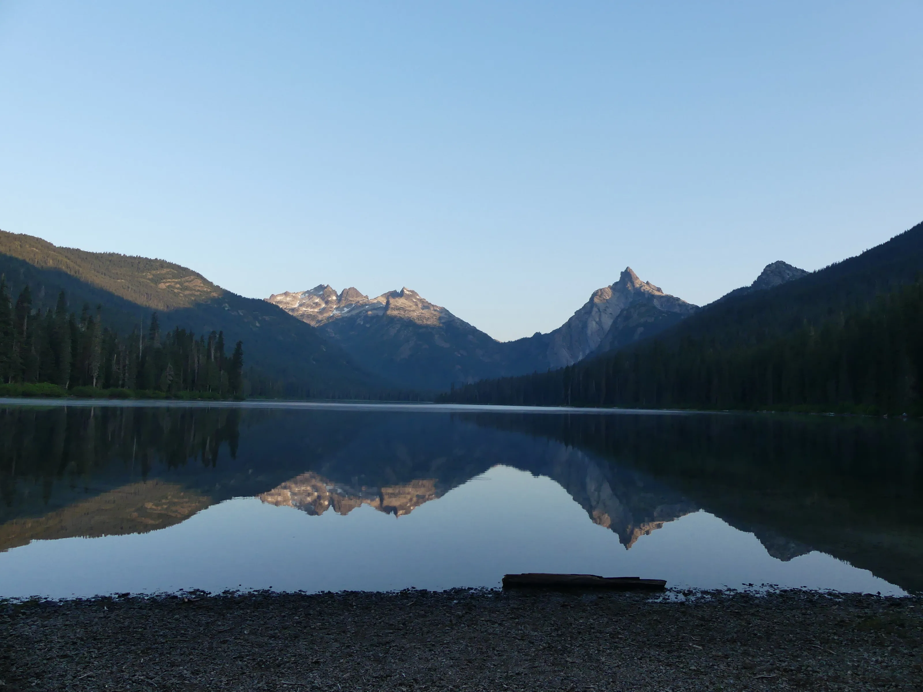 Sunrise on Waptus Lake