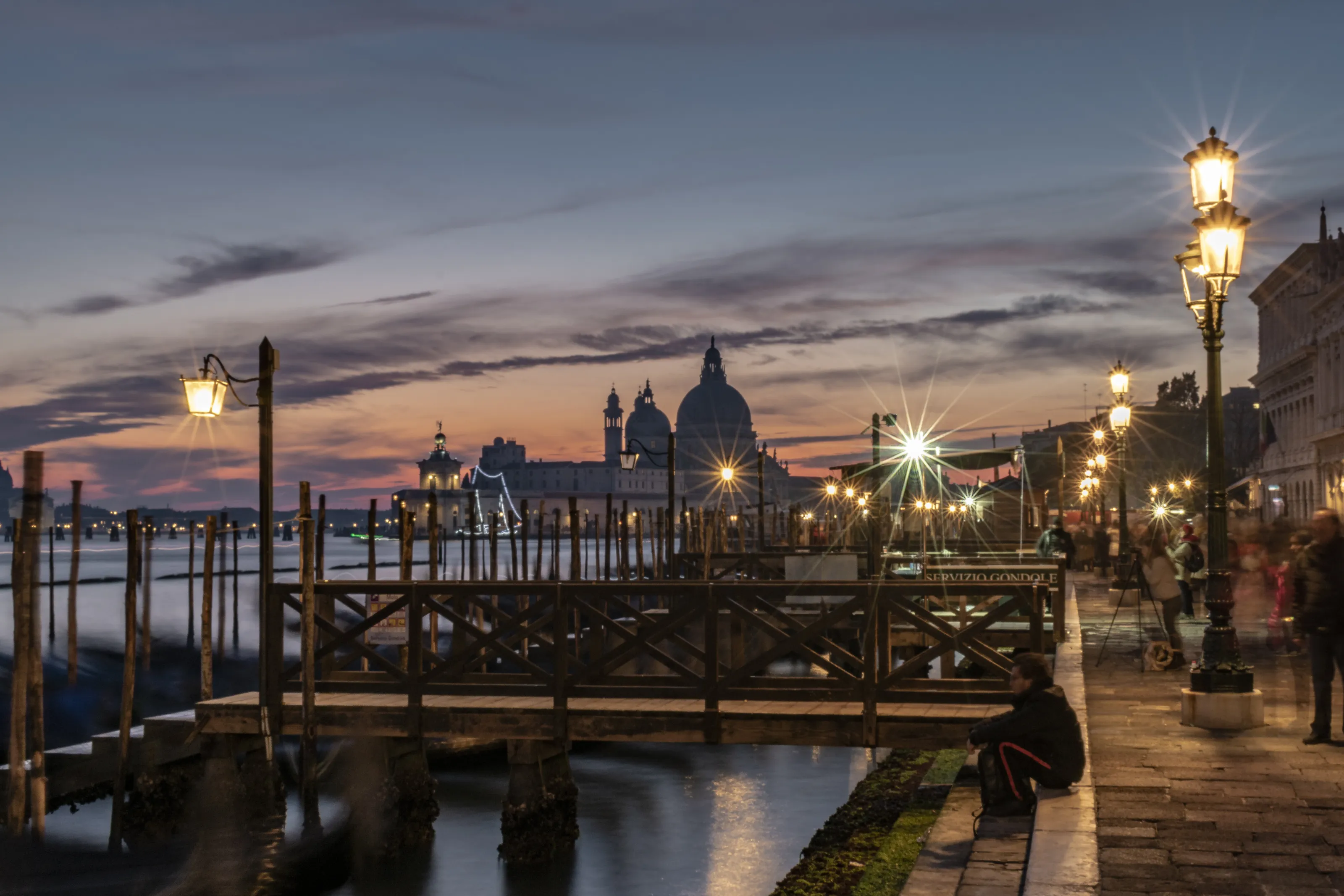 Sunset in Venice