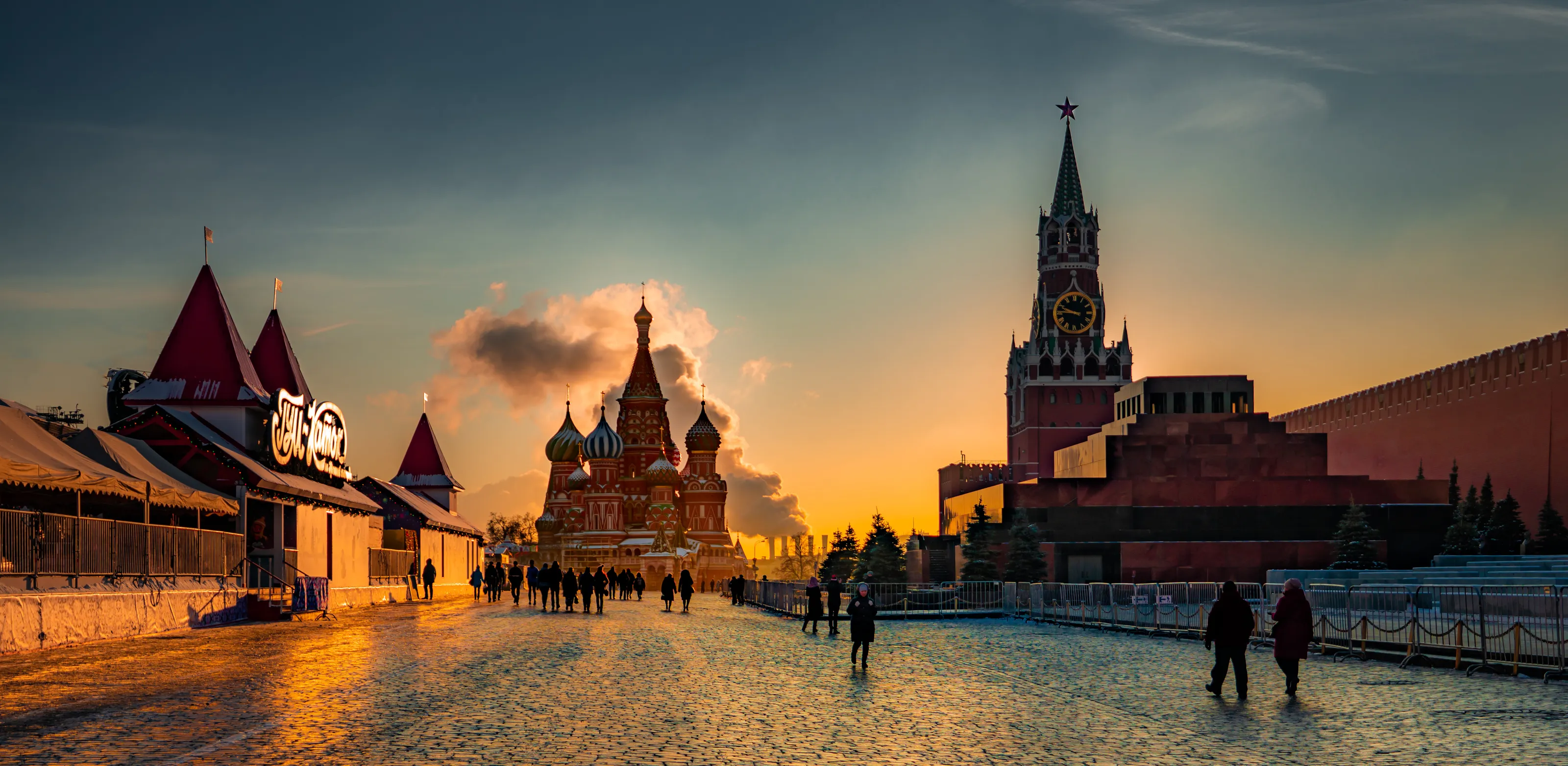 Red Square:St. Basil's Rising
