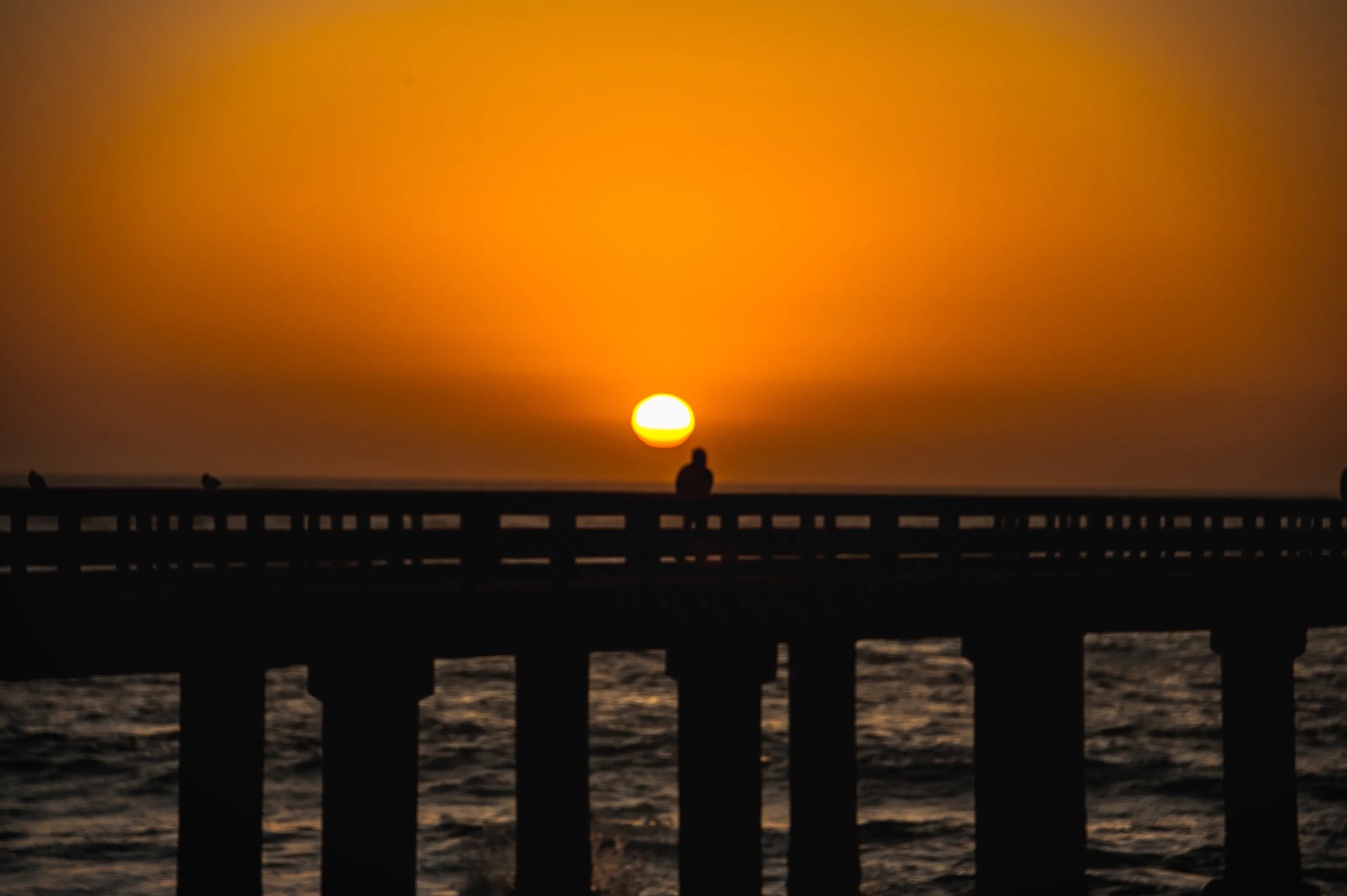 A Sunset Alone