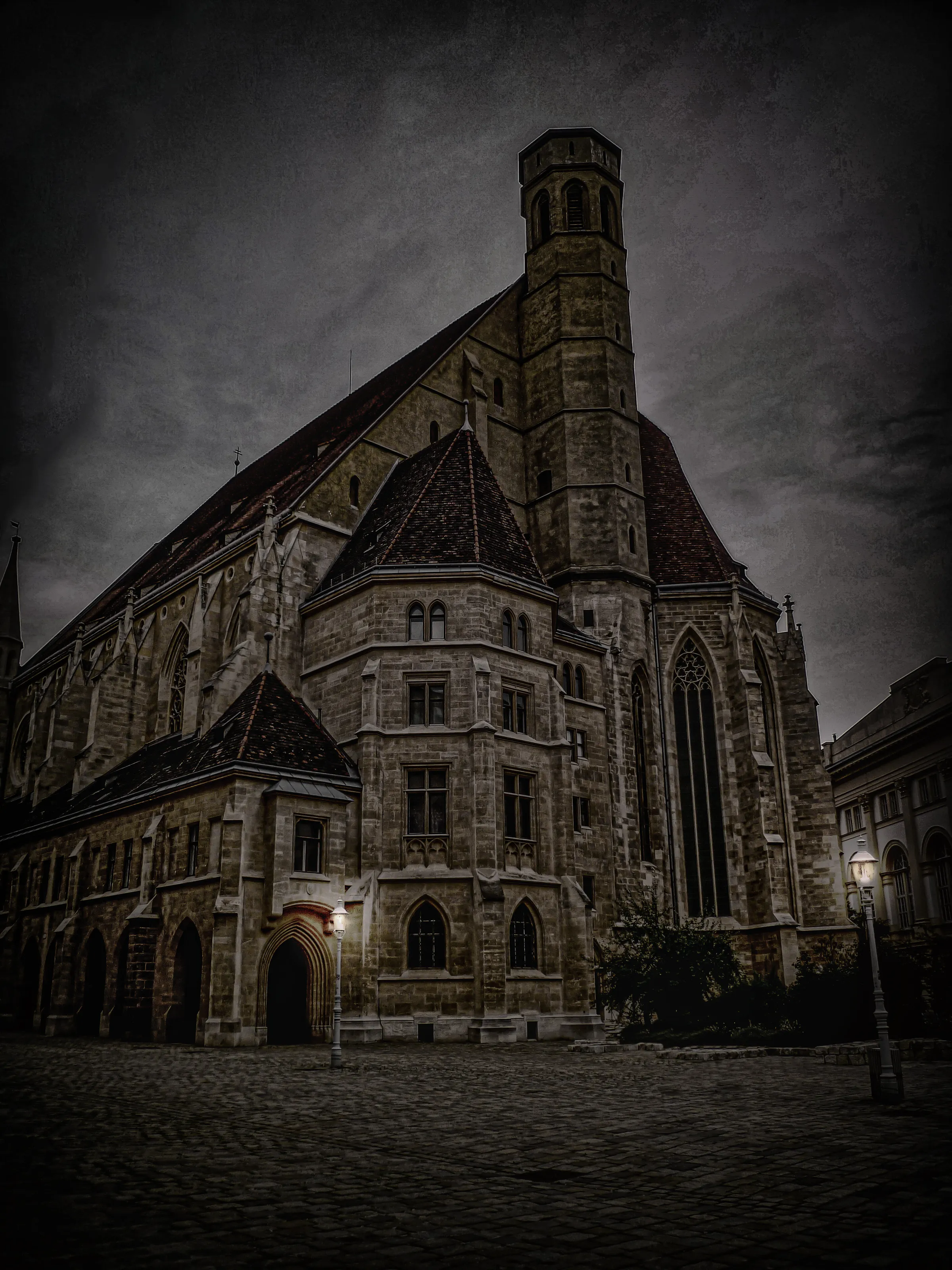 Dark and Moody Church