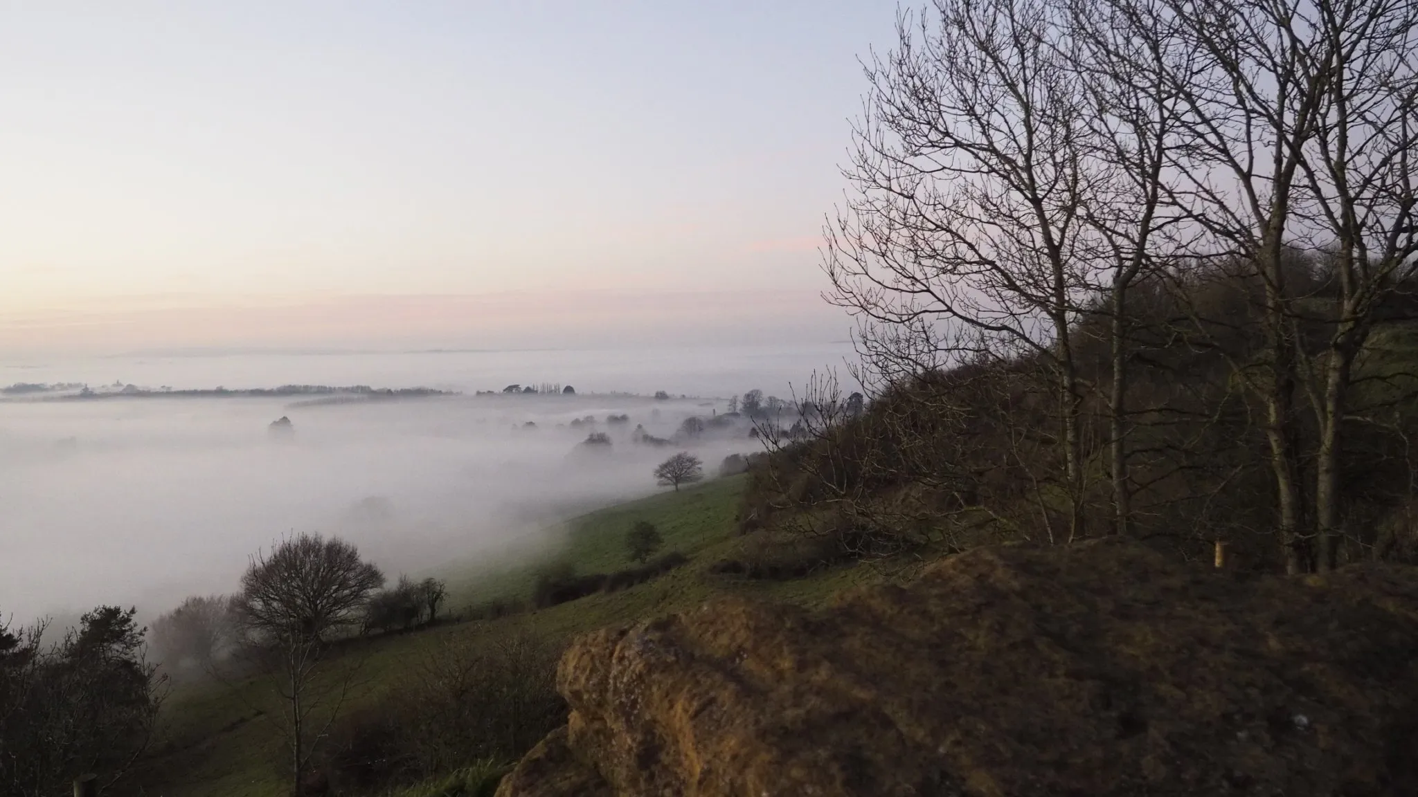 Mist raising