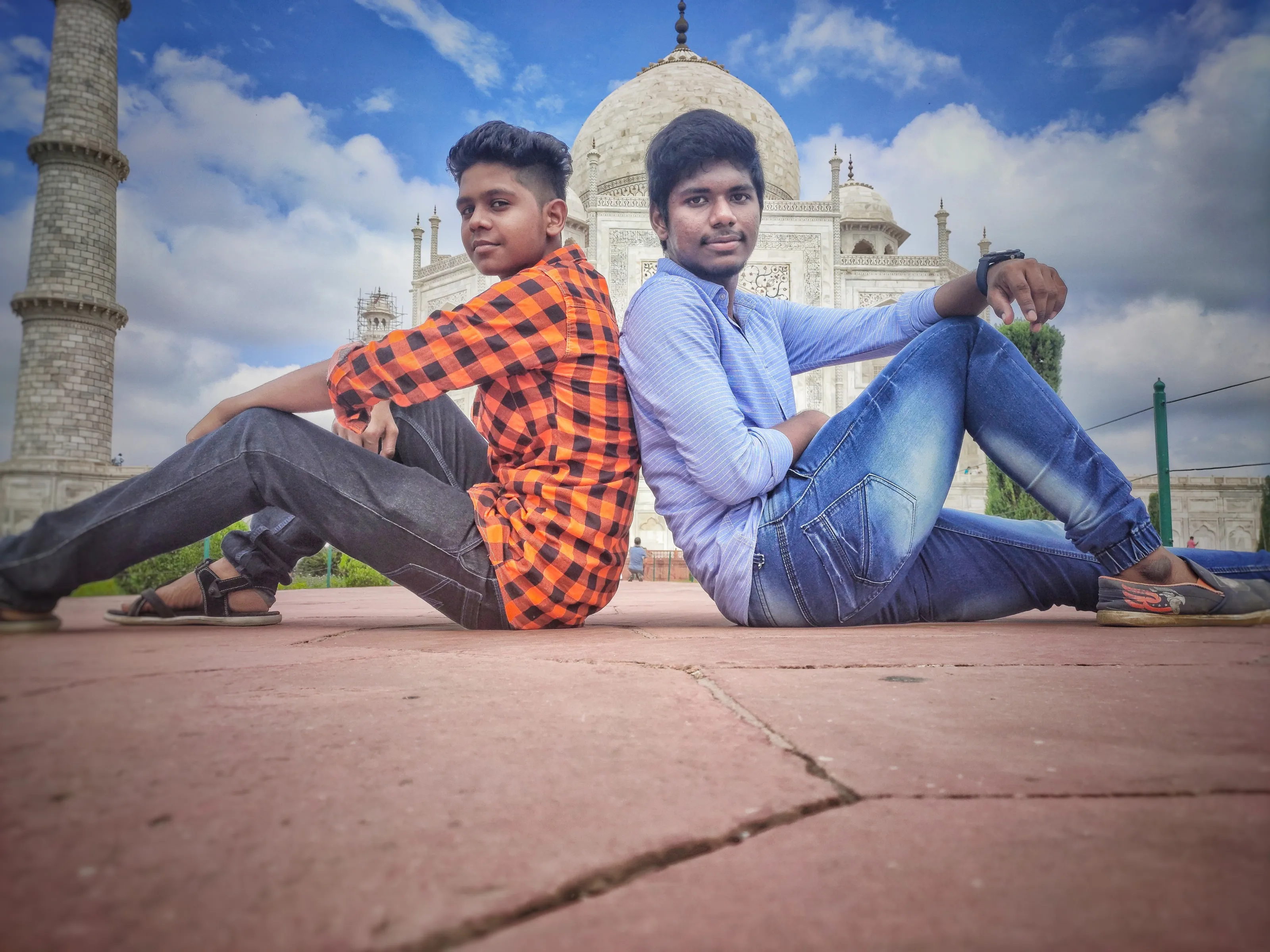 Taj mahal photoshoot ideas