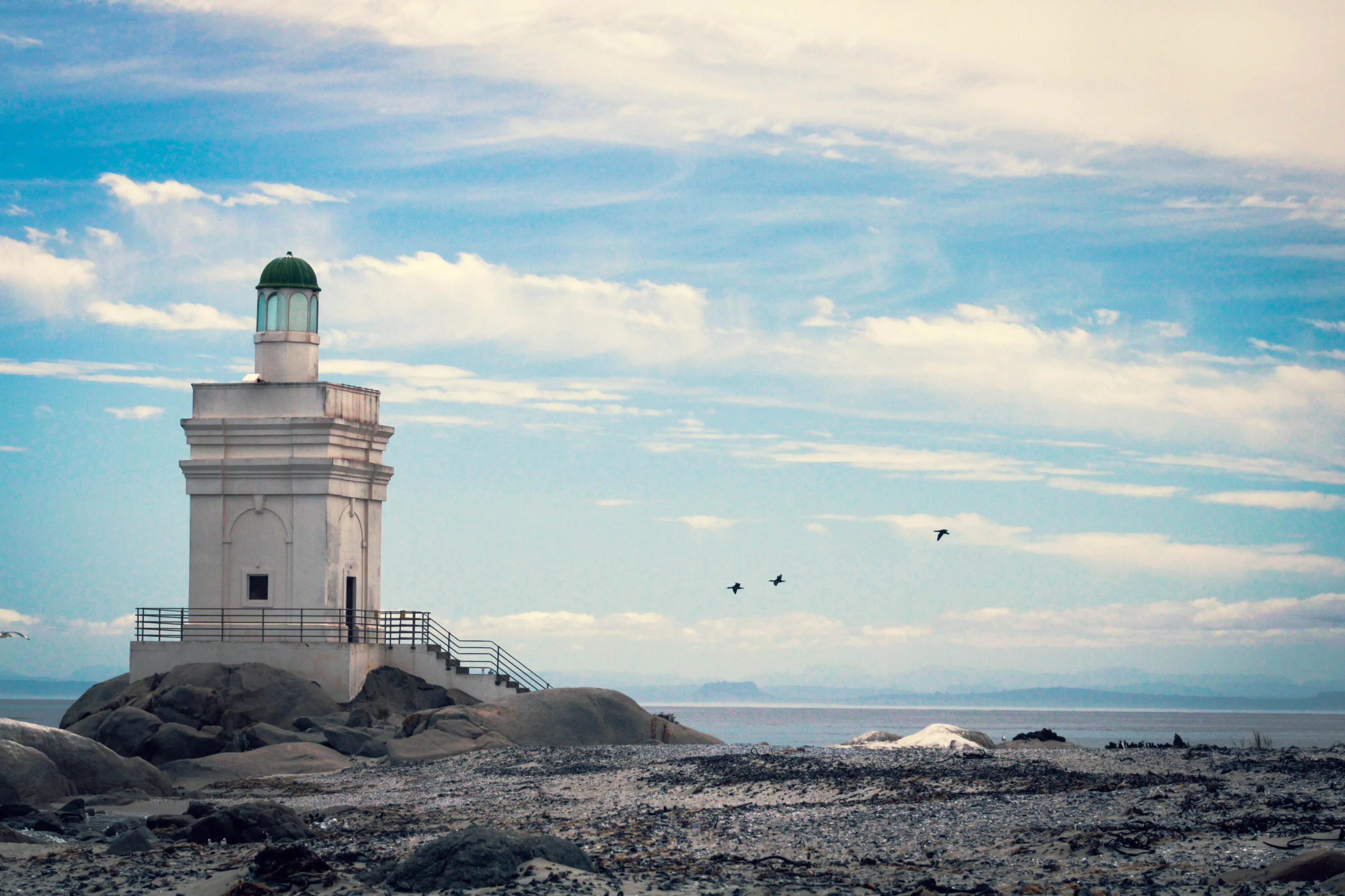 Shelley Point Beach Lighthouse