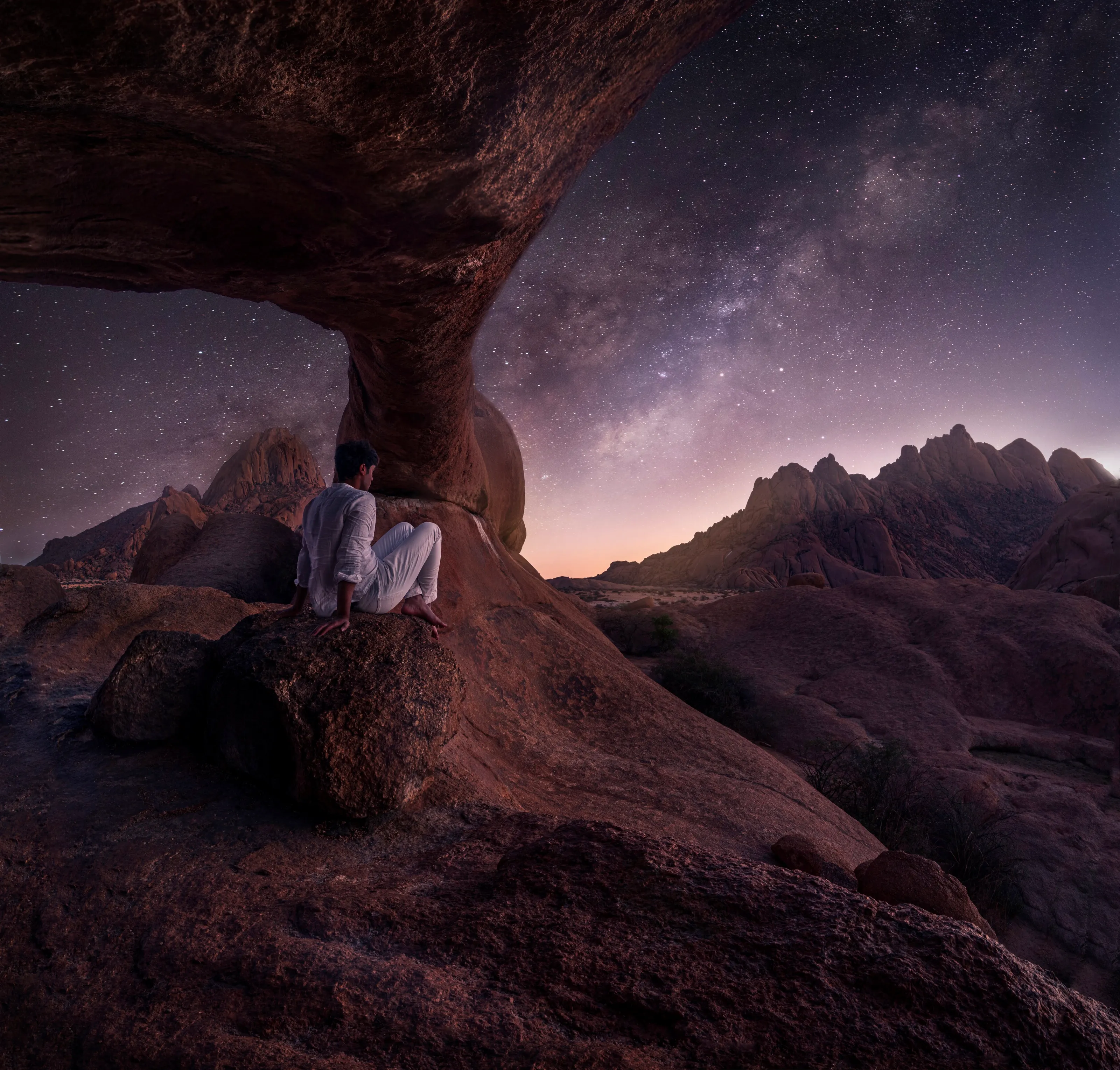 Rock Arch in Namibia