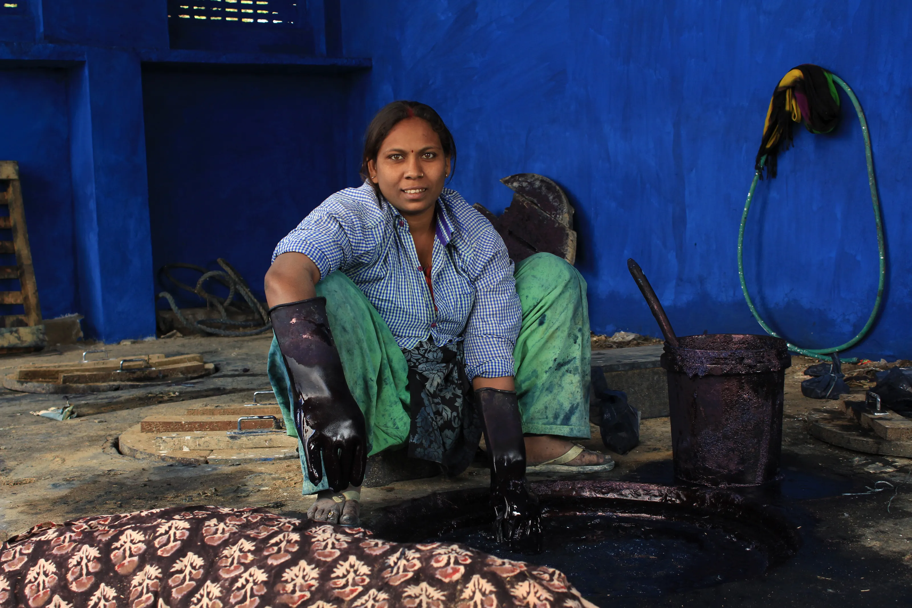 The Indigo woman.