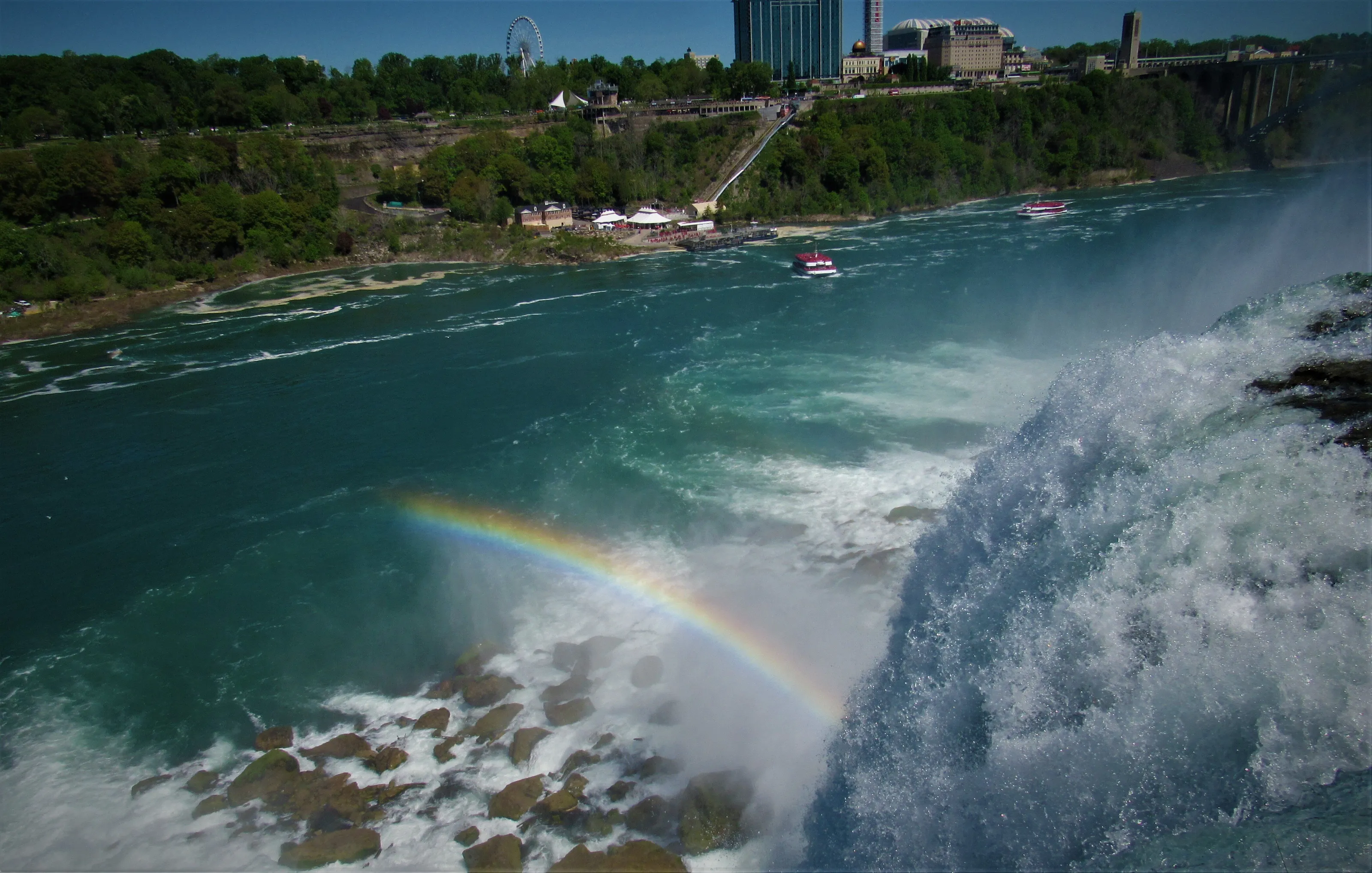 Nature's magic rainbow