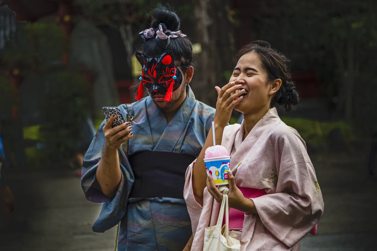 Couple in Tokyo
