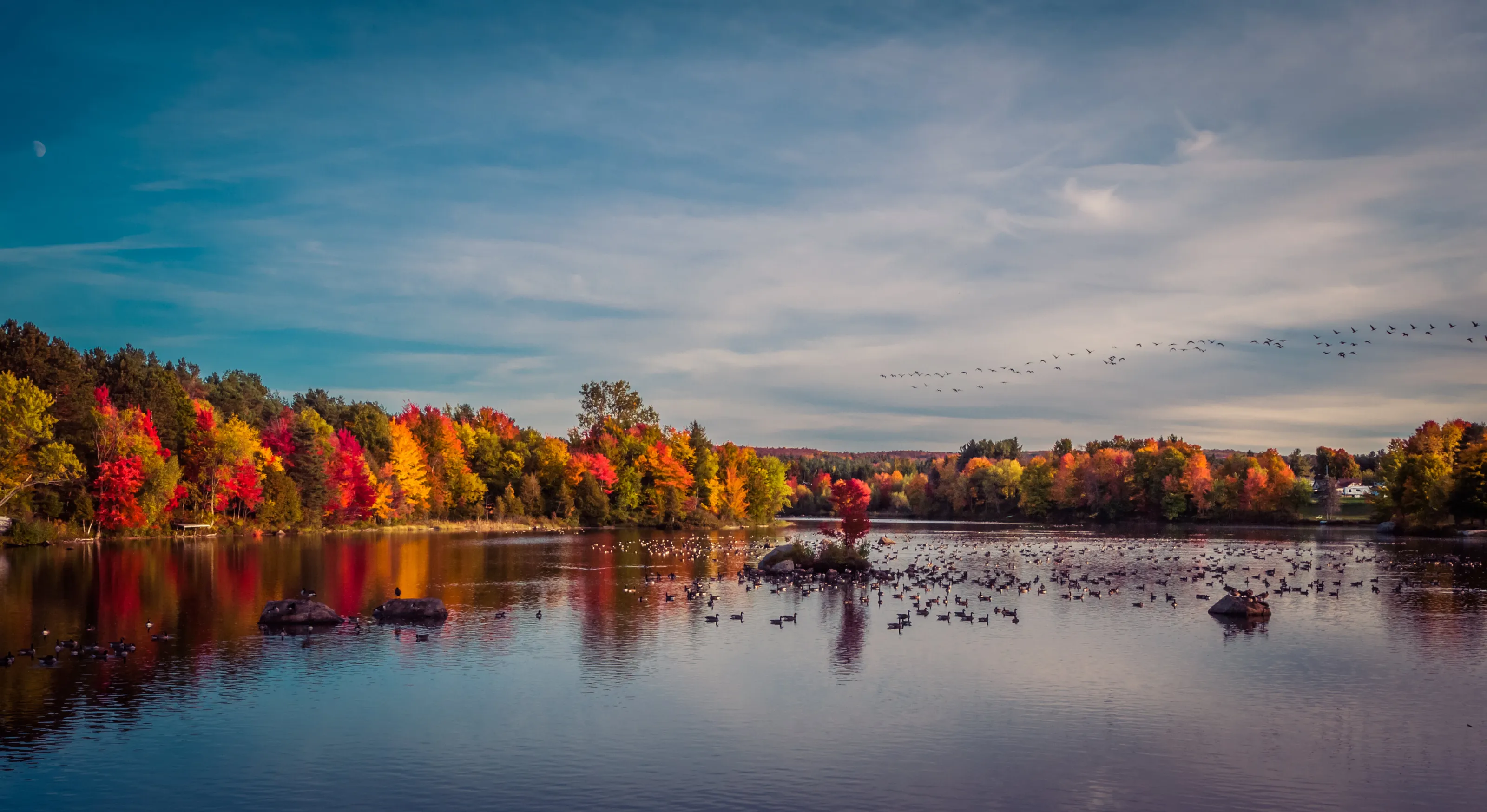 "Autumn Sunset on the St Regis"