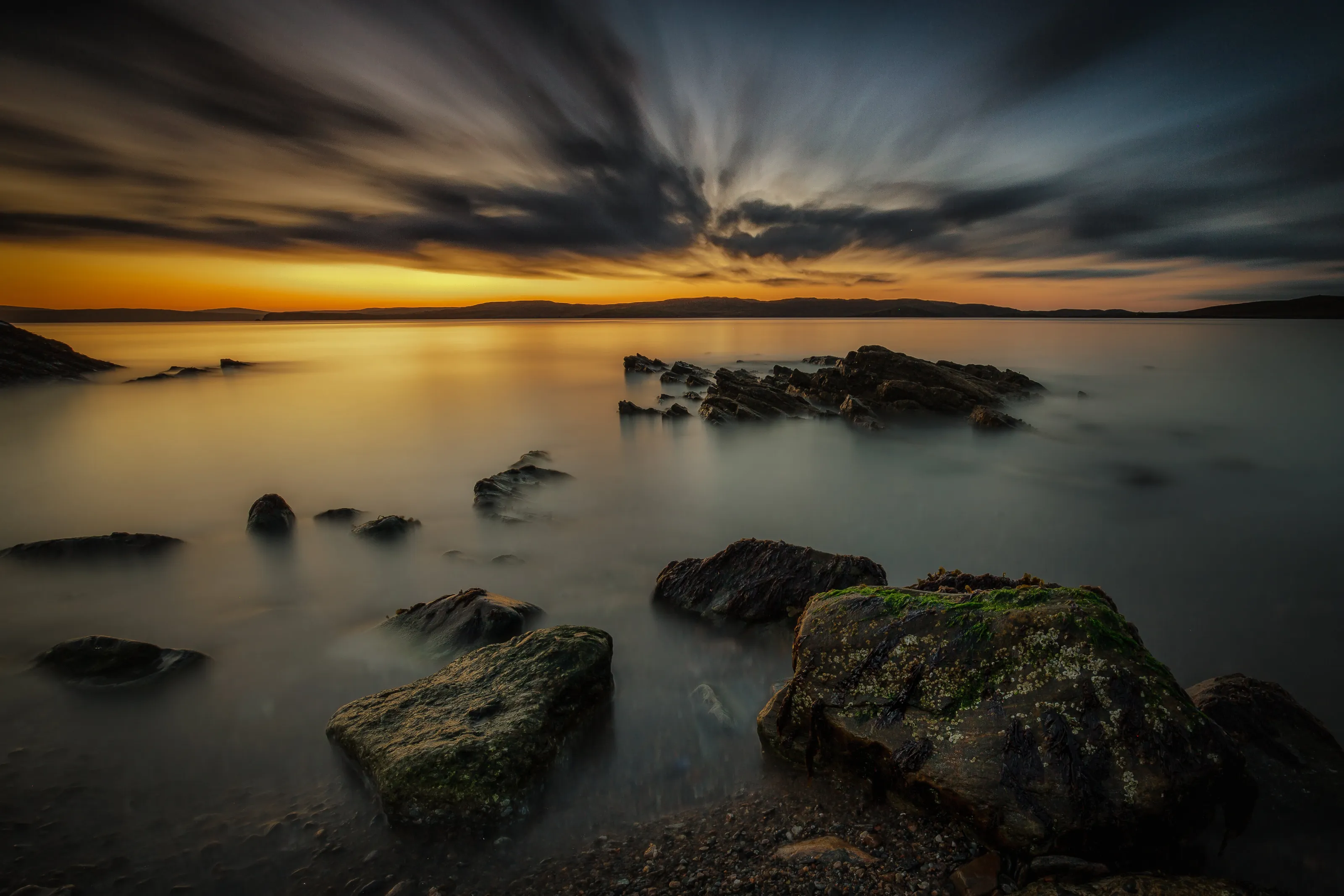 Symbister sunset