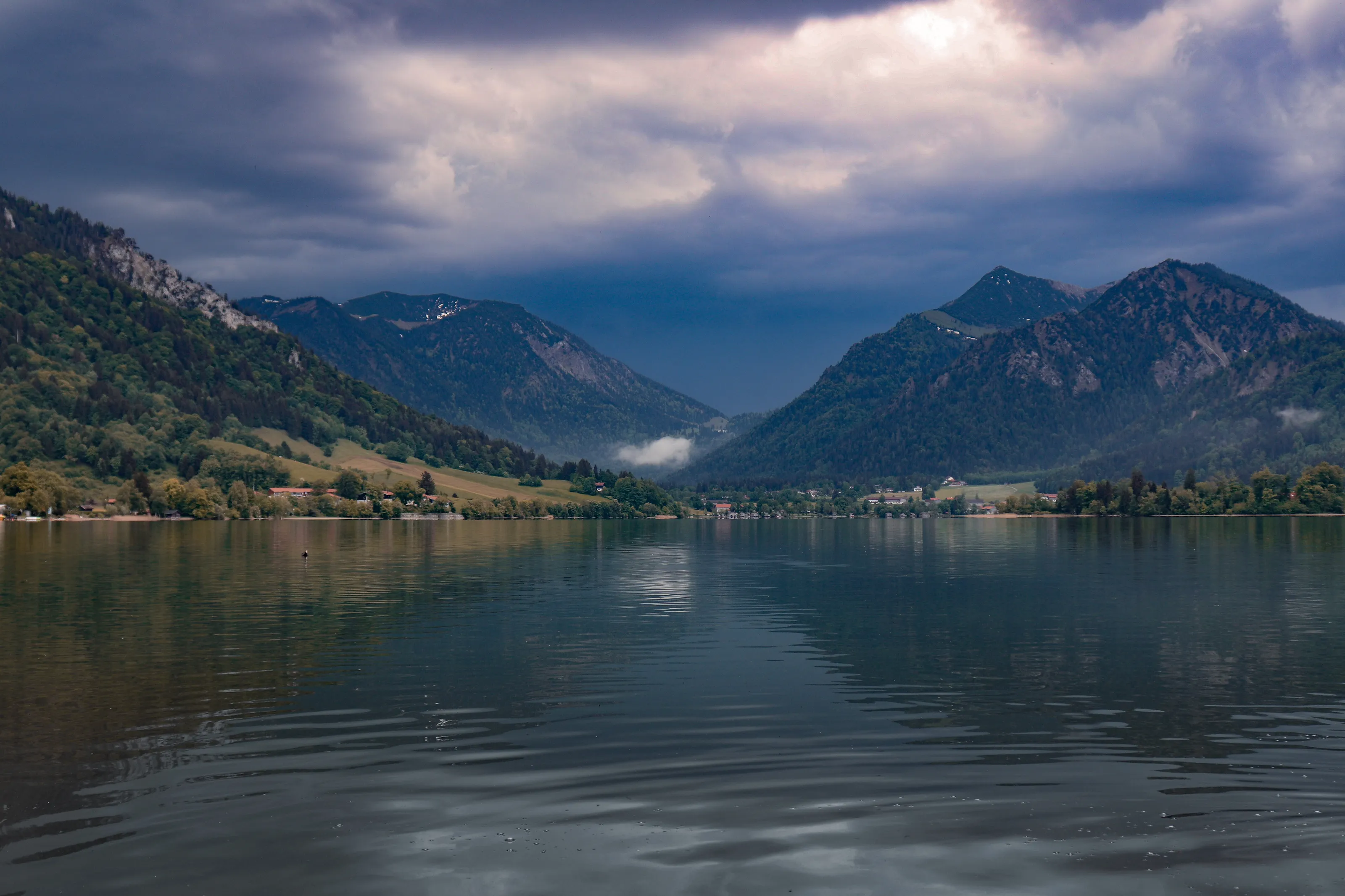 Silence in Bavaria , Schliersee .