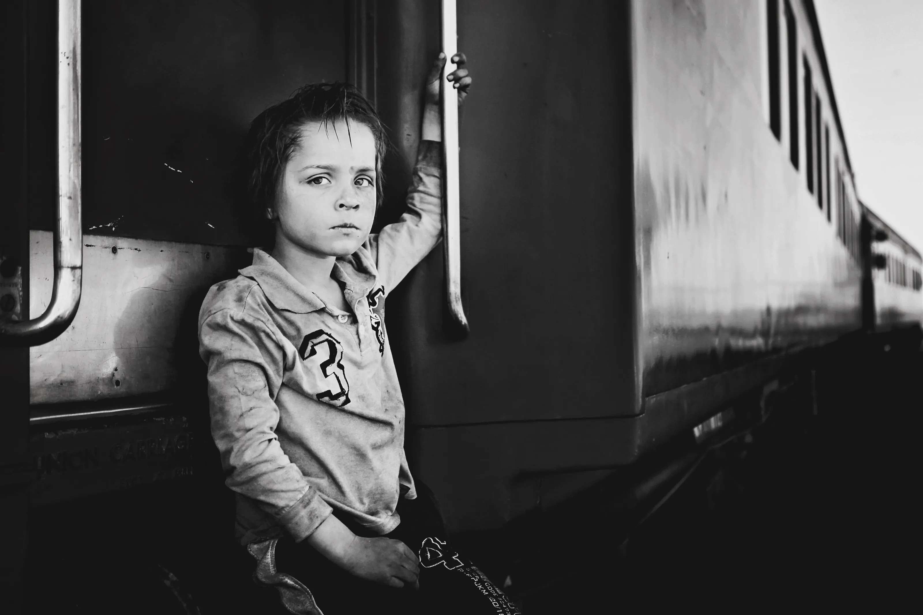 Train boy
