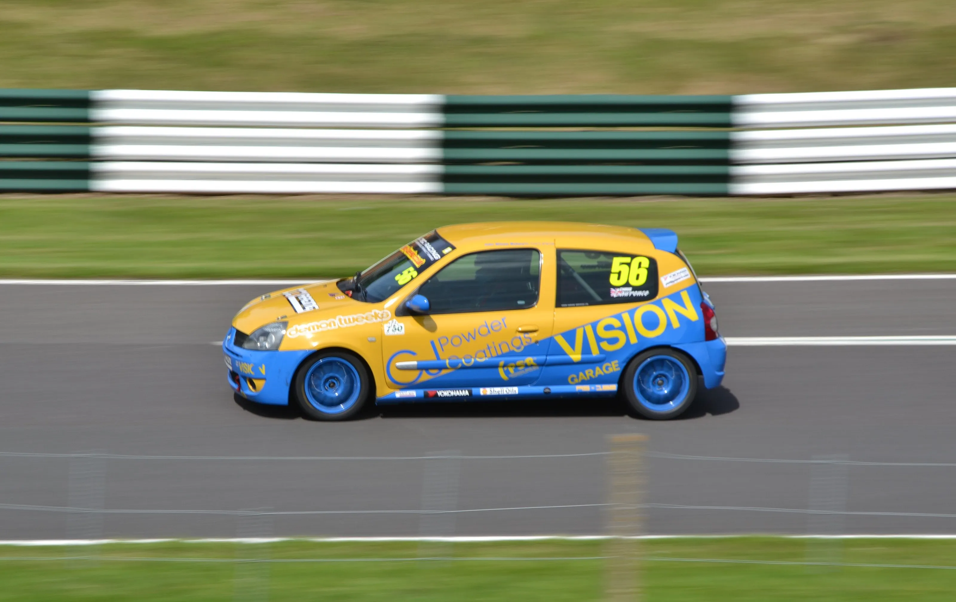 Renault Clio at Cadwell Park