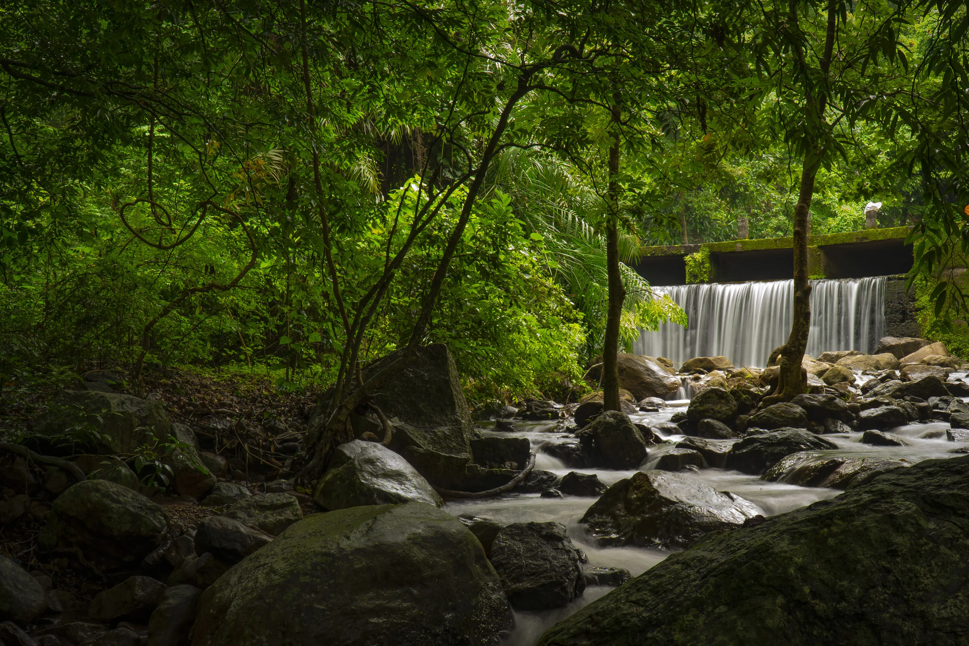 water falls