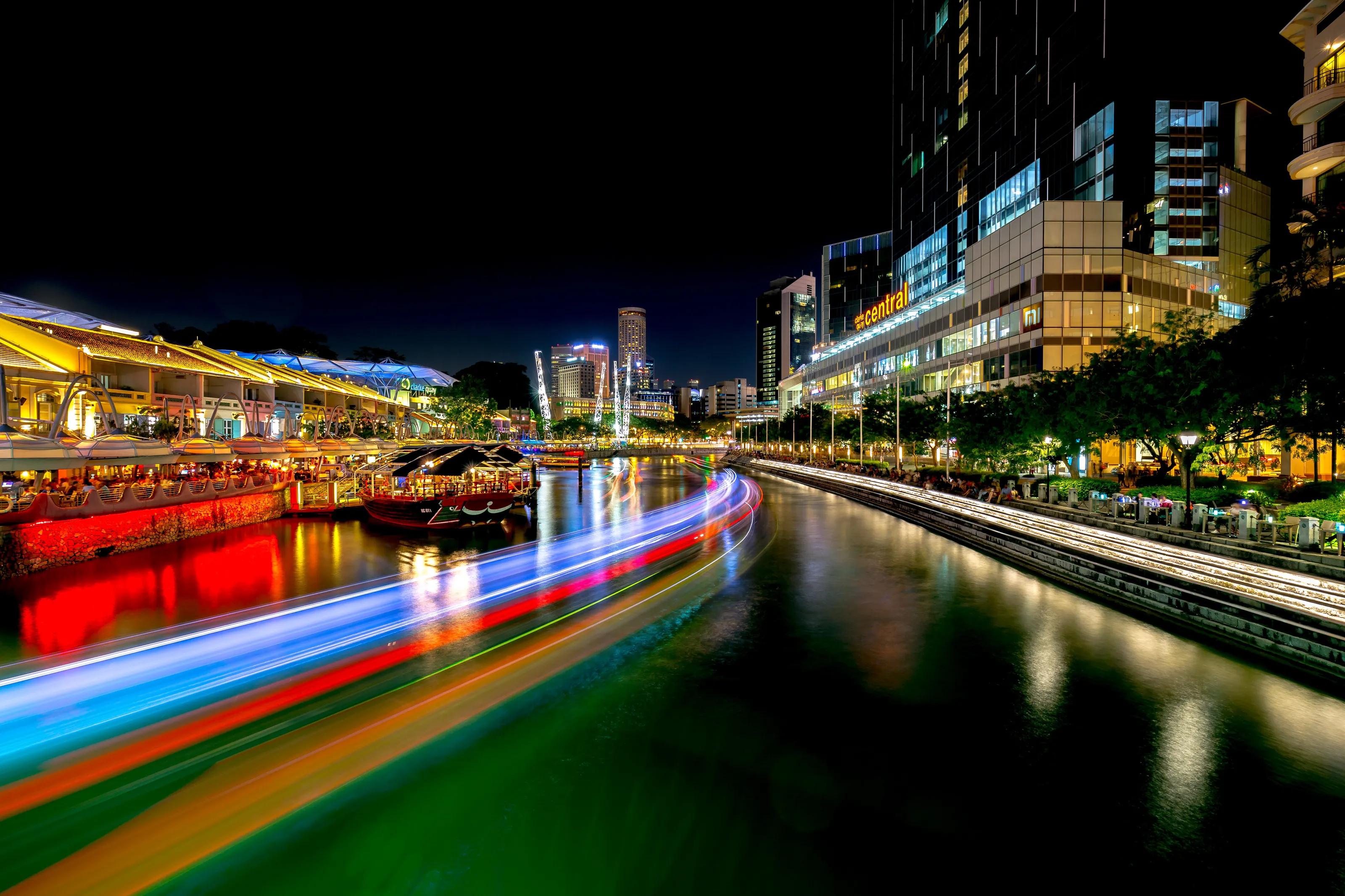 River Taxi Light Trails