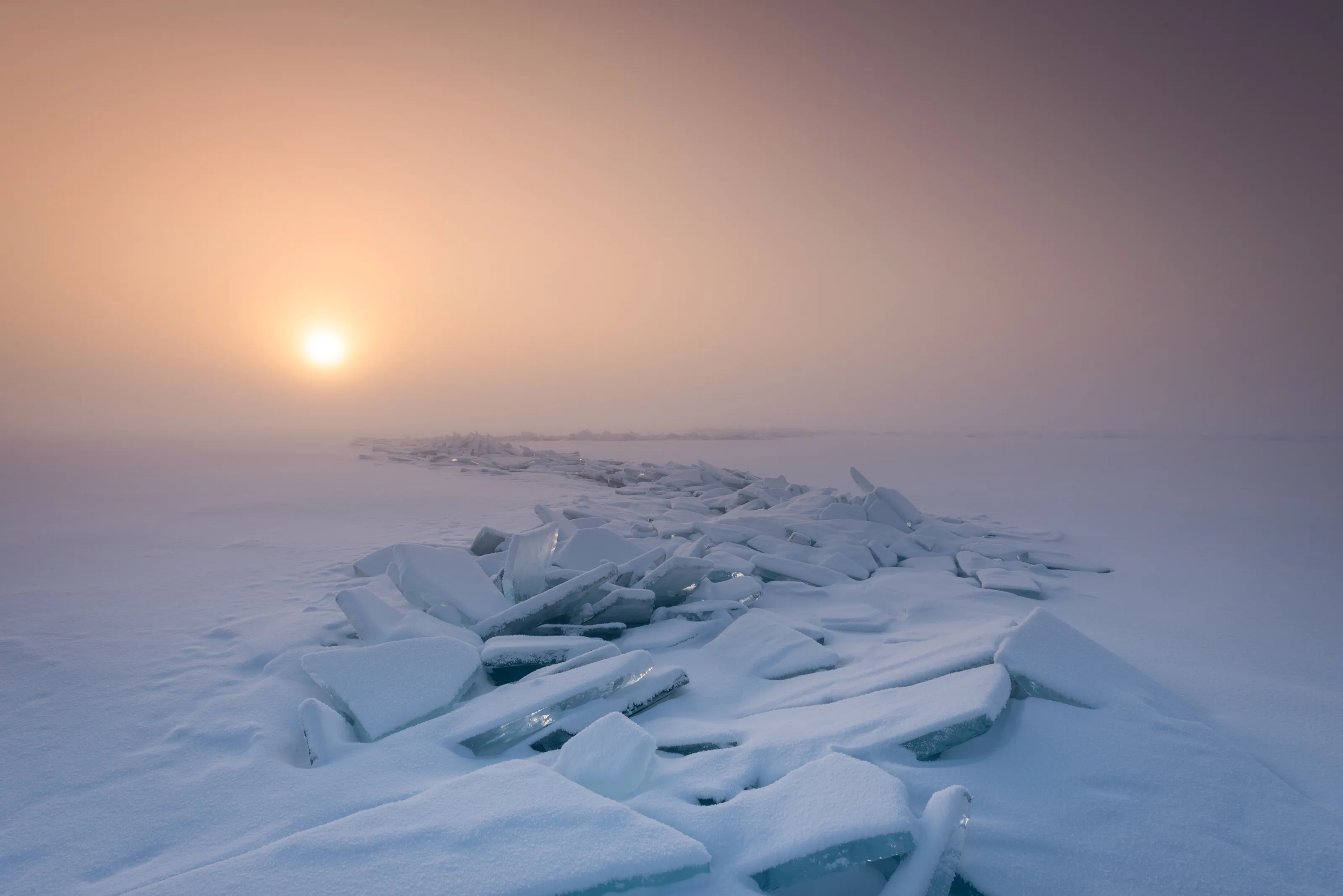 Icey Sunrise