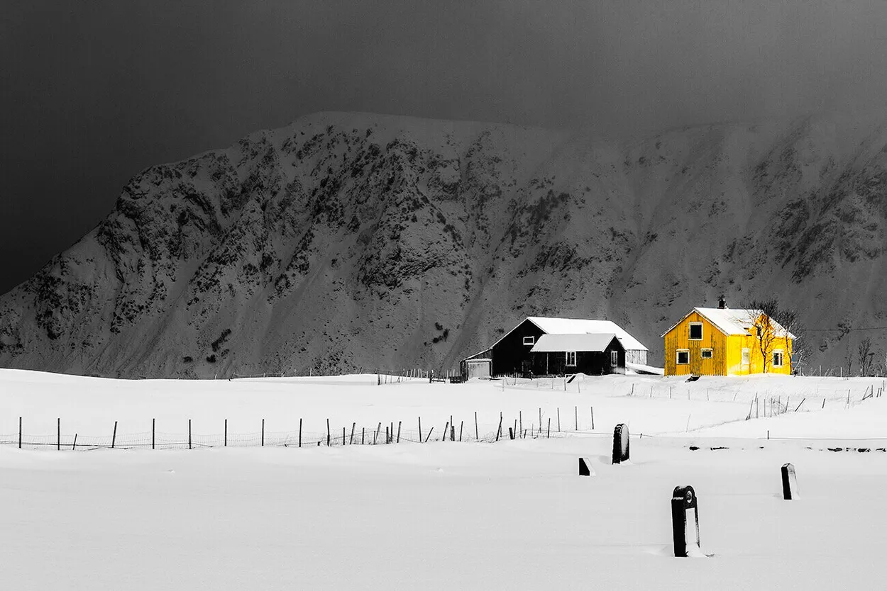 Bright house....