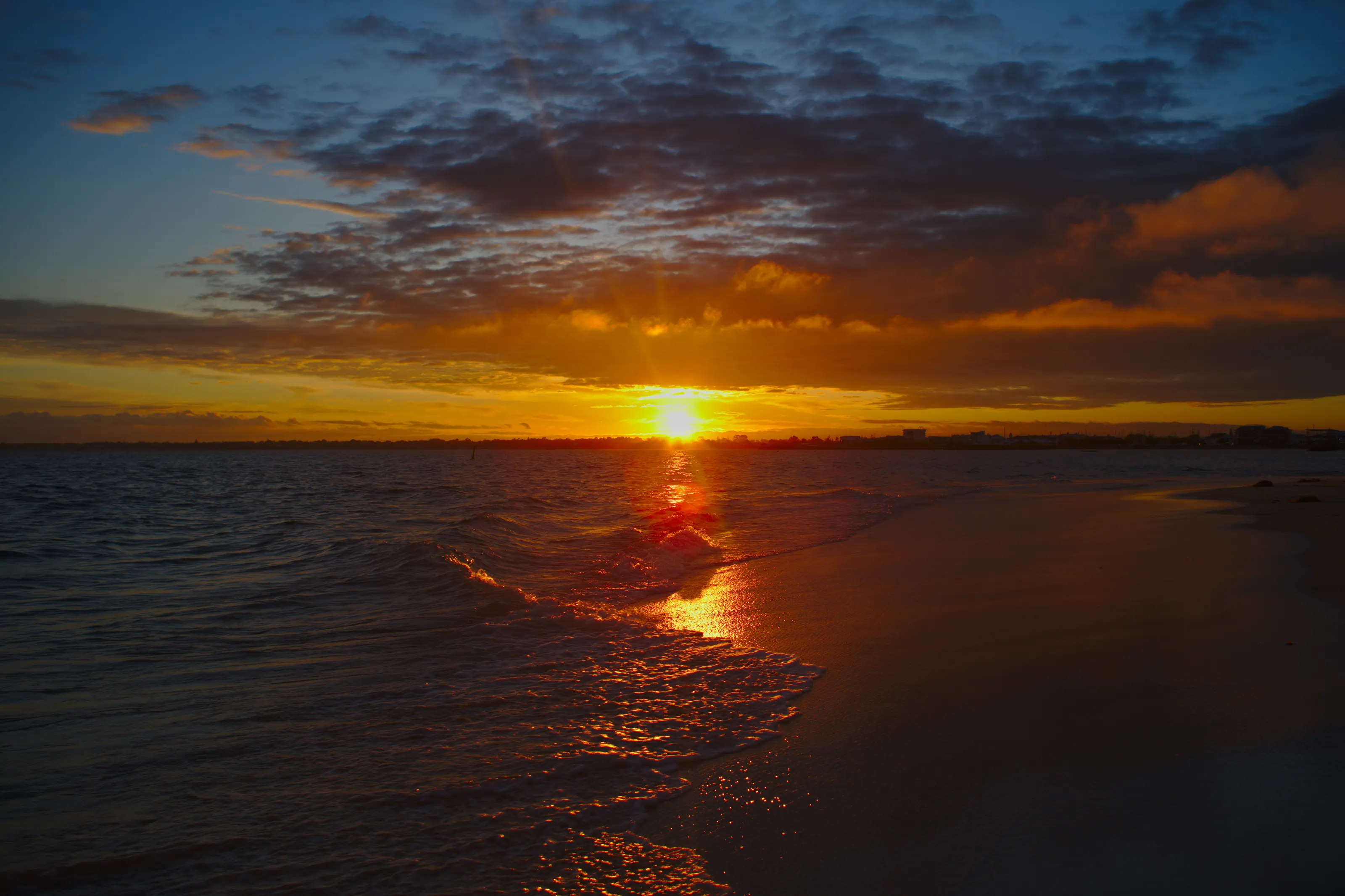 Dawn On A Gentle Beach