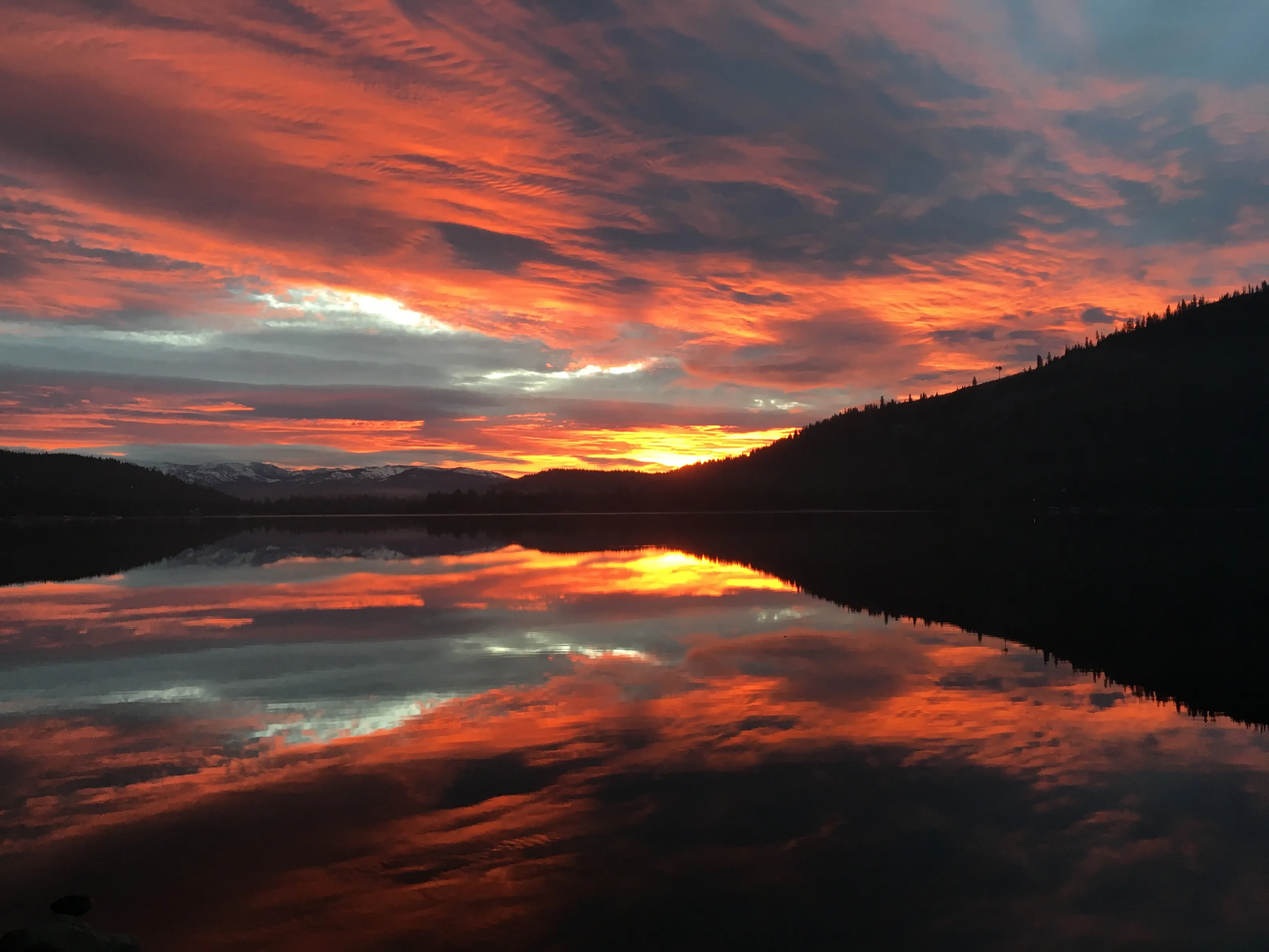 Donner Lake Sunset