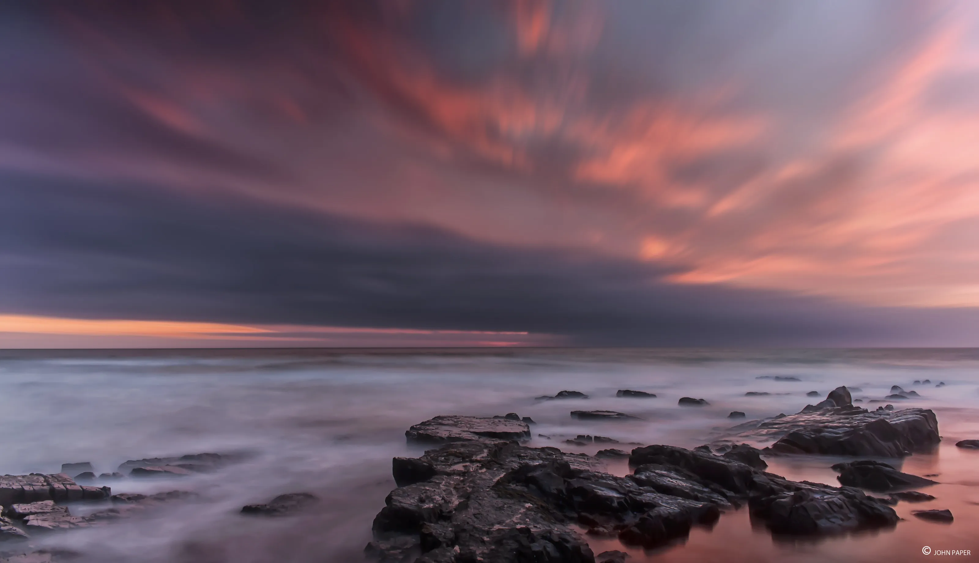 Sunset at Slabberts Rocks