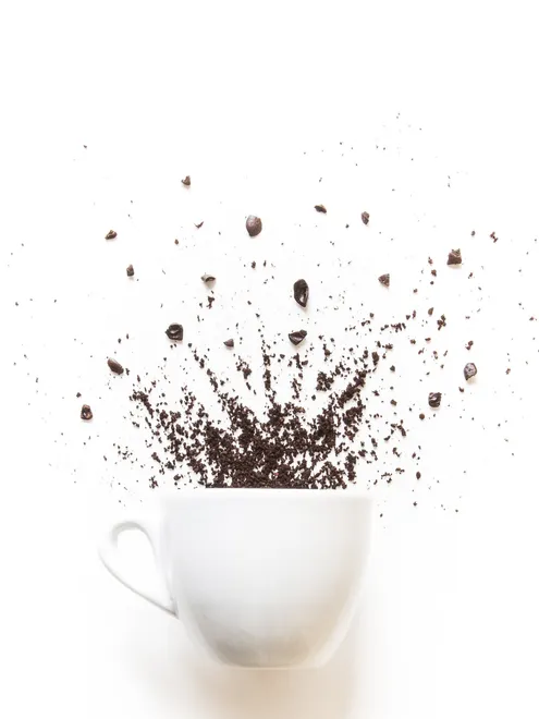 Coffee Beans Explosion