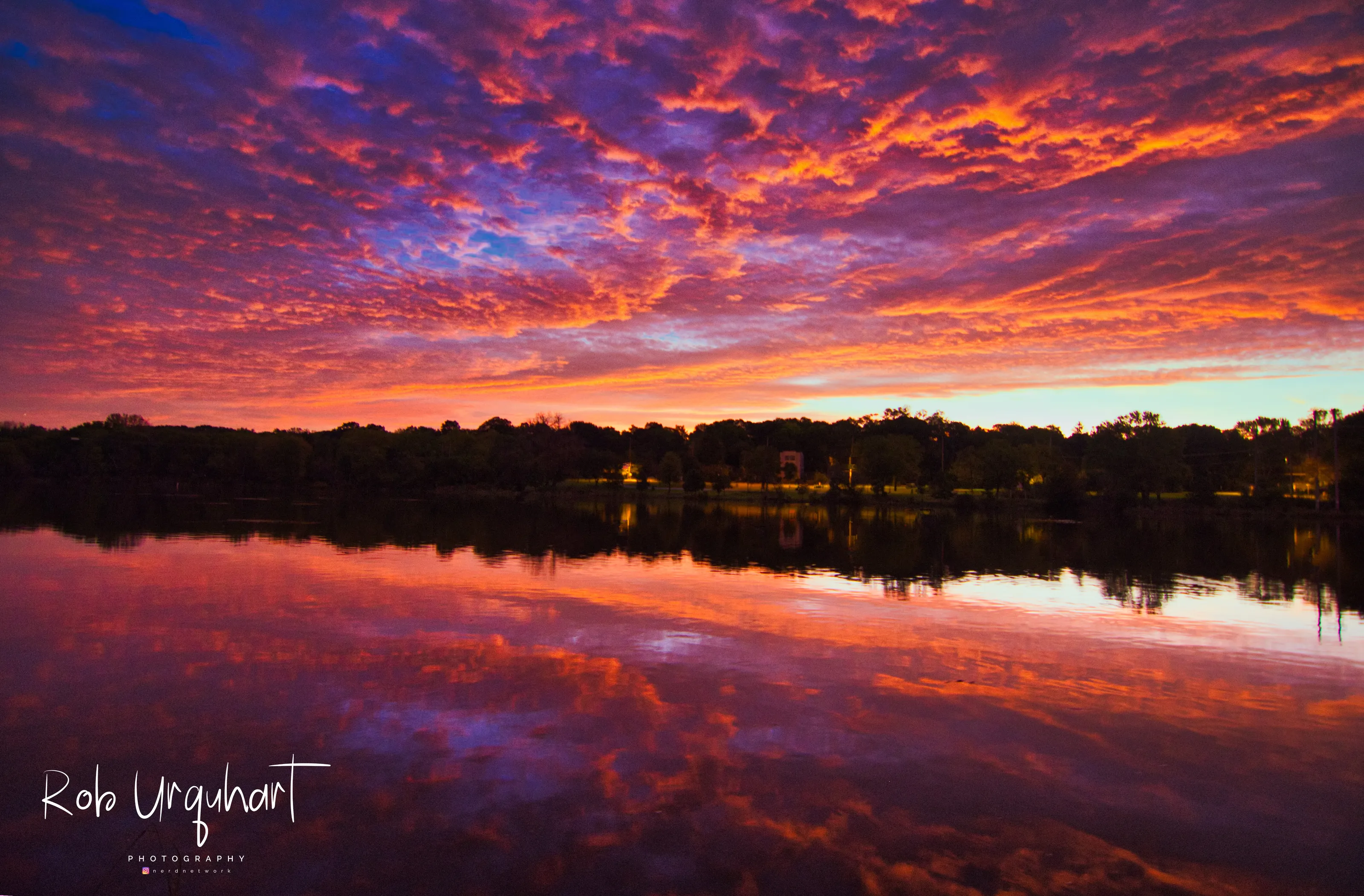 Sunrise over the Fox River