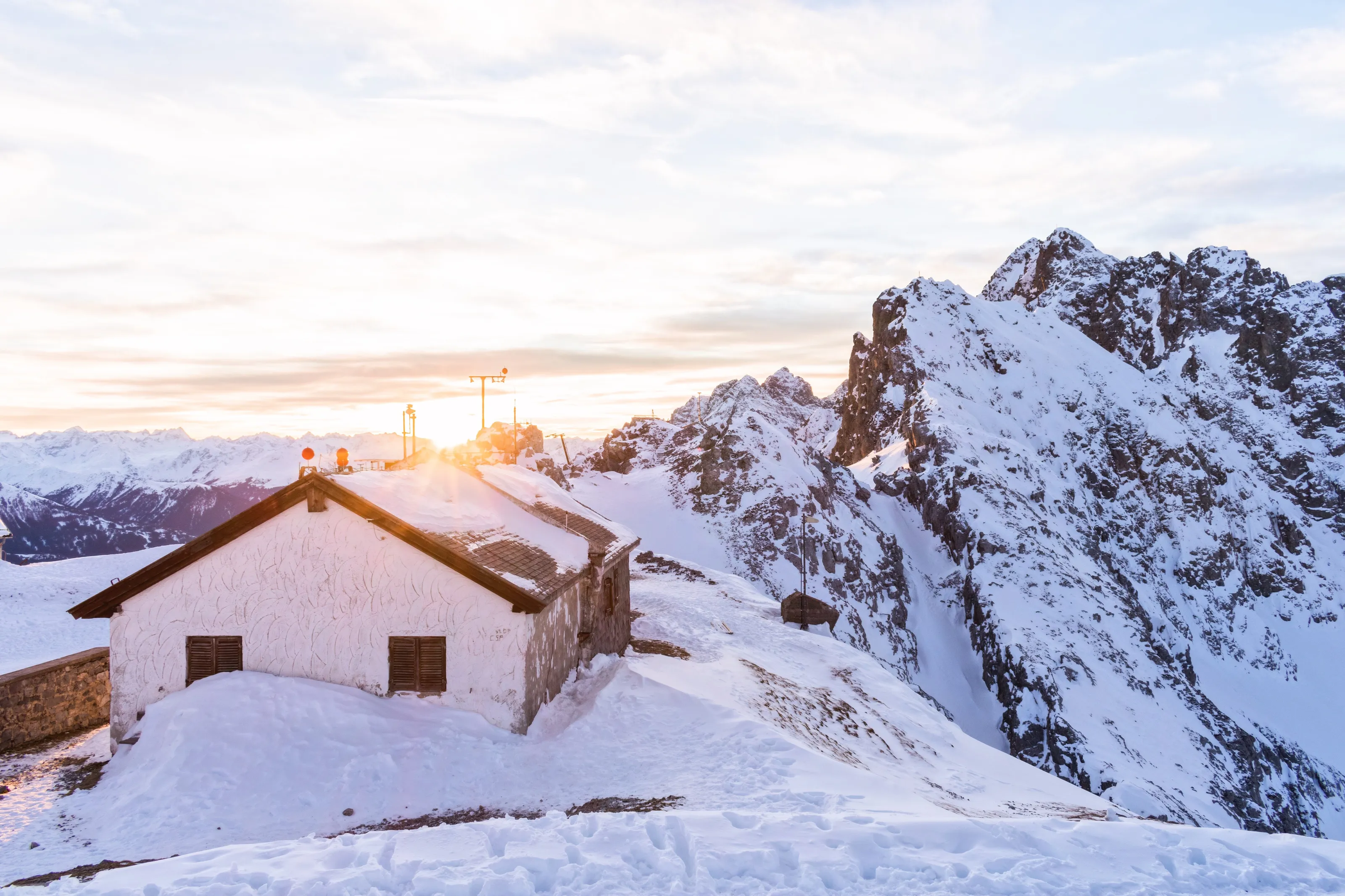 Hut on Hafelekar