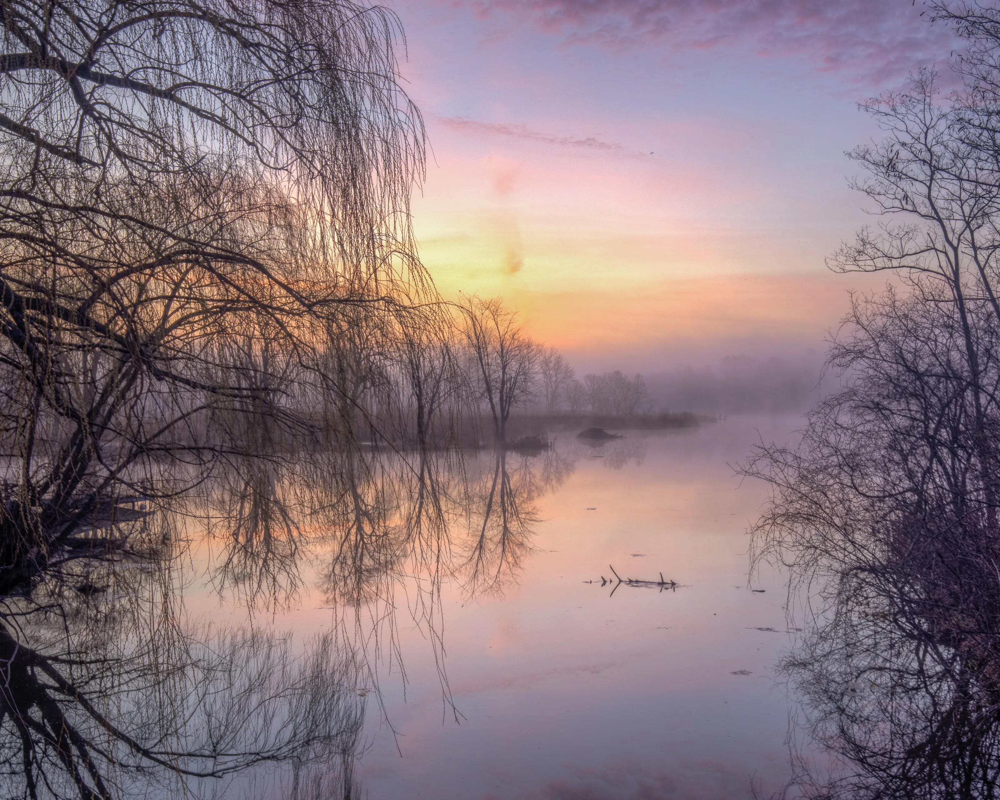 Sunrise in pastel