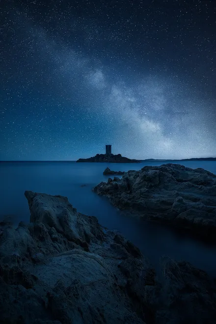 Milky Way above the Golden Island