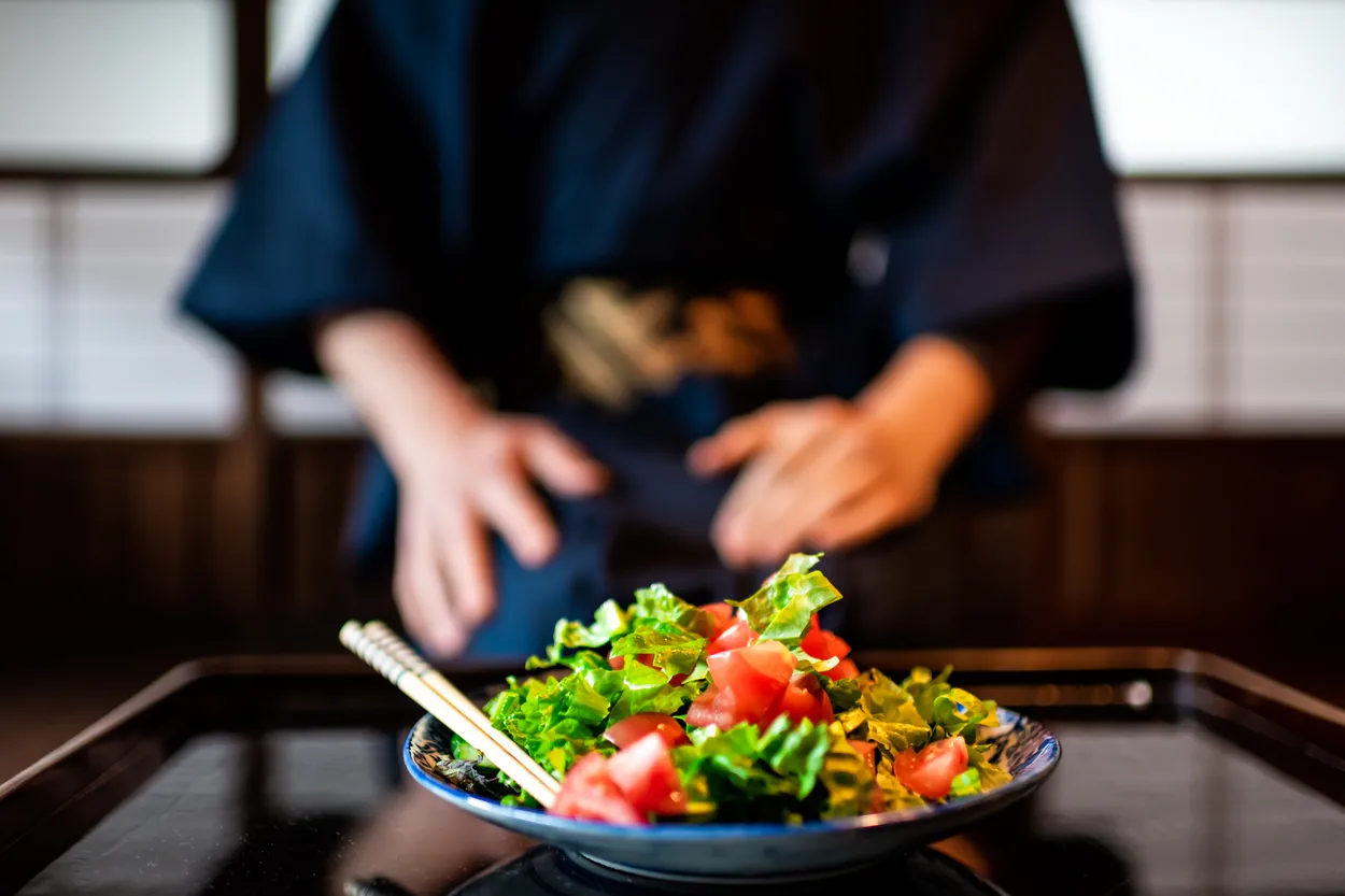 Healthy Salad in Japan
